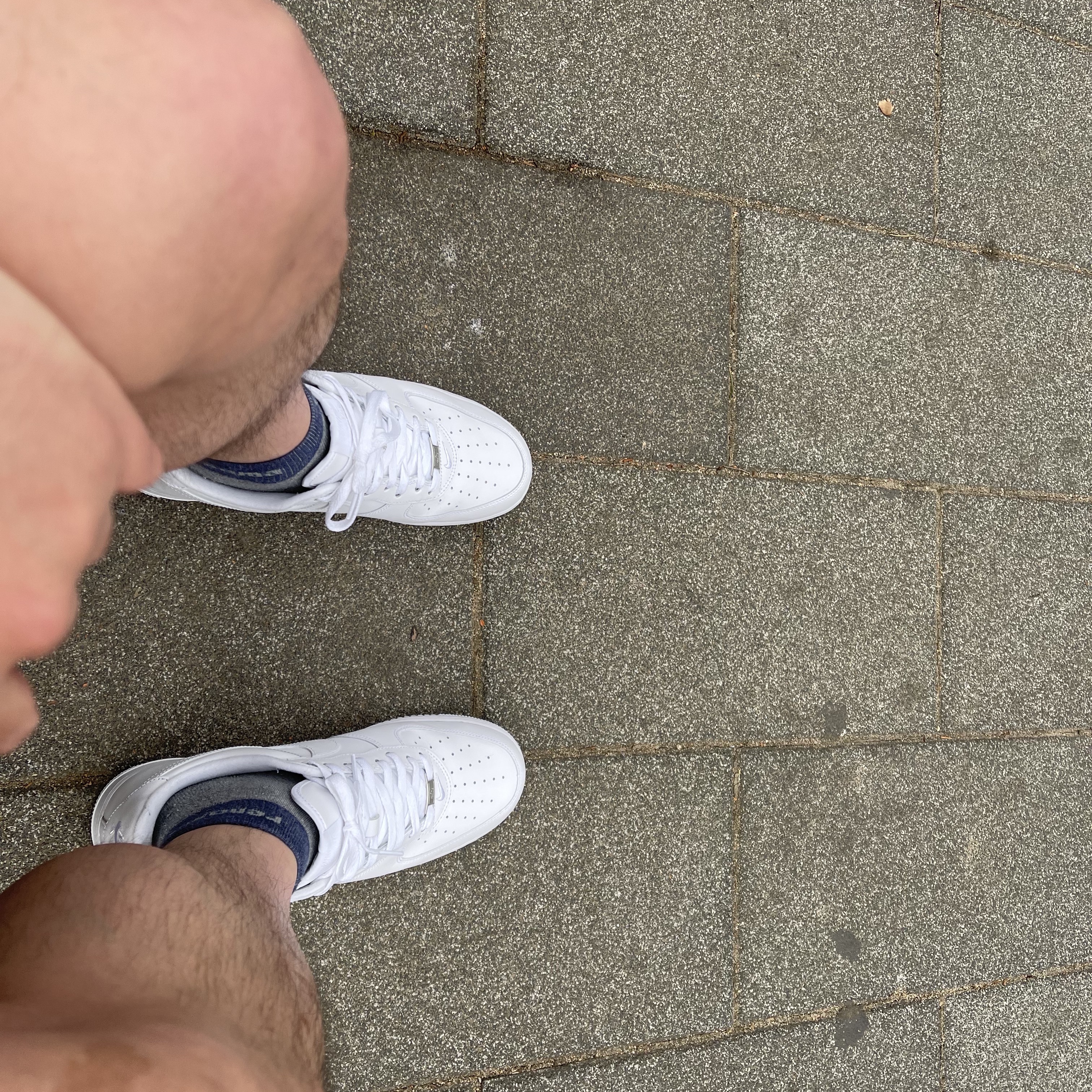 Nike x Supreme Air Force 1 Low White 착용 스타일 - 2