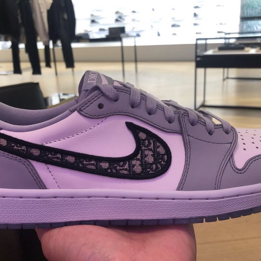 Jordan 1 x Dior Low OG 착용 스타일