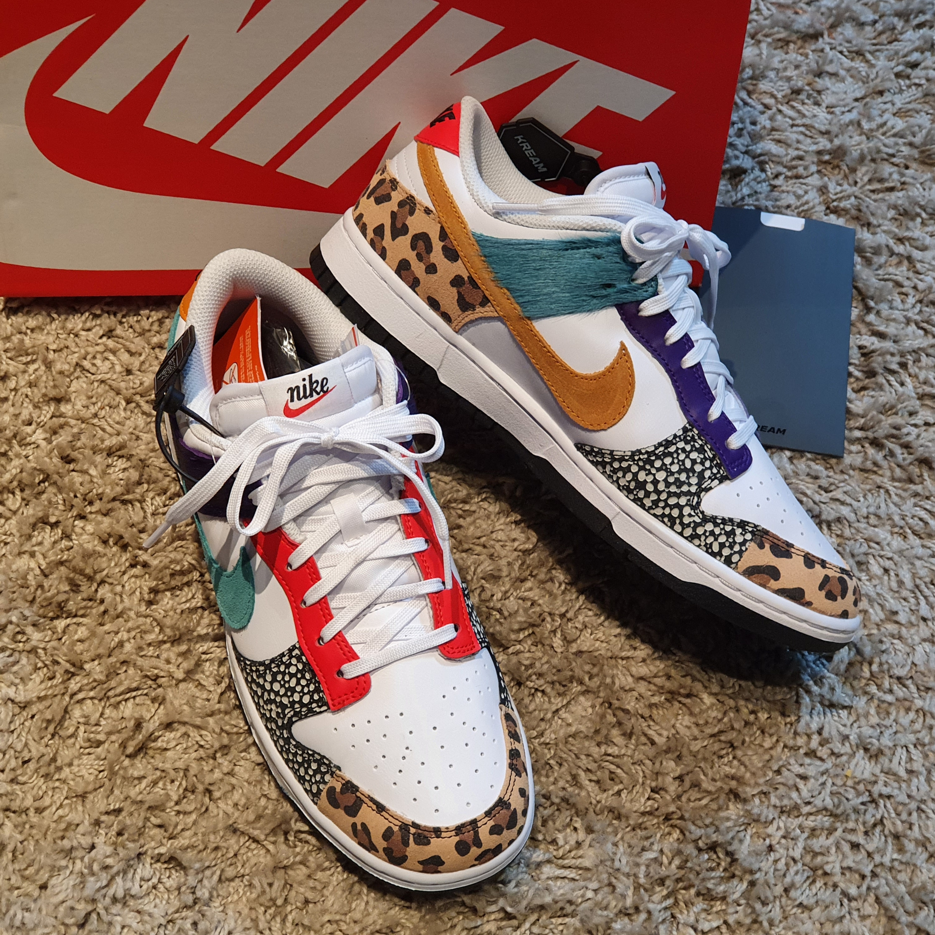 (W) Nike Dunk Low SE Patchwork 착용 스타일