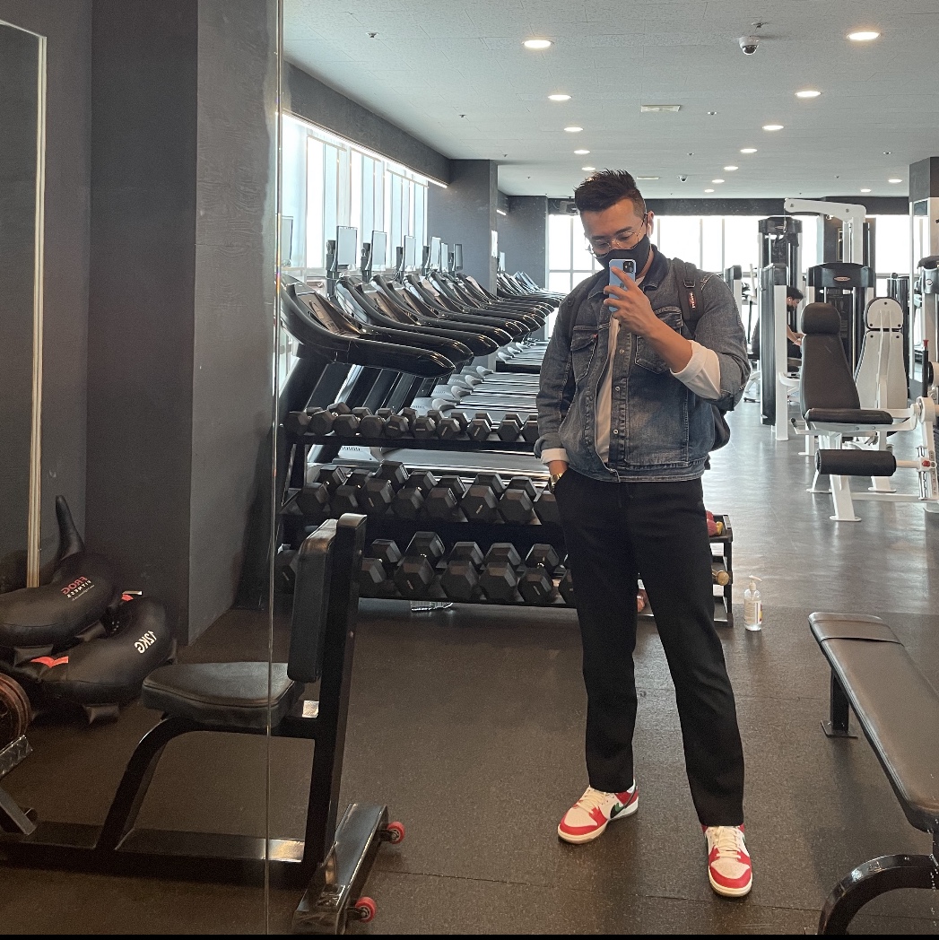 Nike x Frame Skate SB Dunk Low Pro Habibi 착용 스타일 - 1