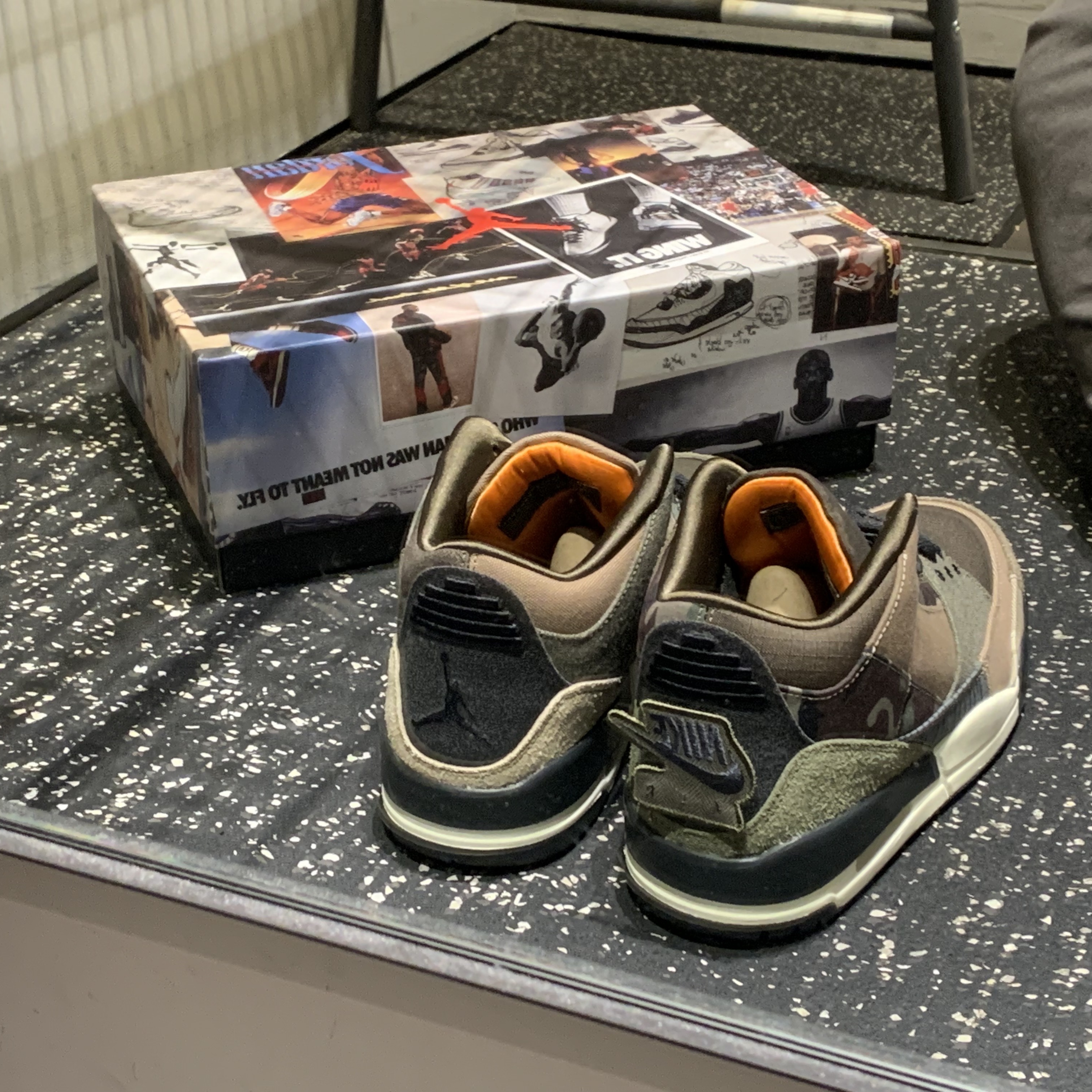 Jordan 3 Retro SE Patchwork 착용 스타일 - 3