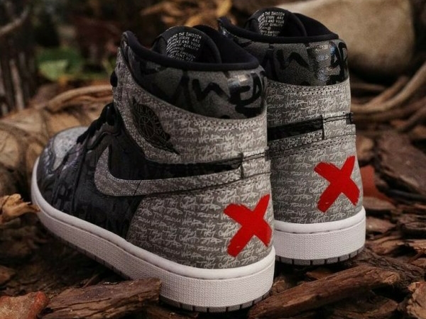 Jordan 1 Retro High OG Rebellionaire, Jordan 1 Retro High OG Shadow 2018 착용 스타일 - 3
