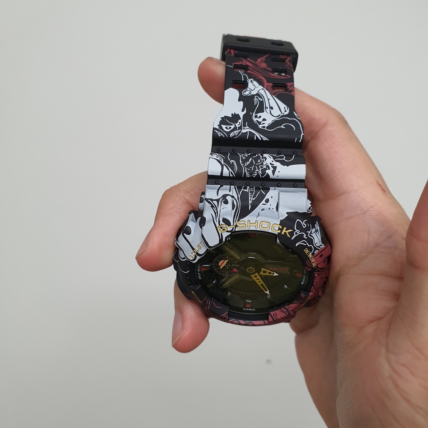 Casio G-Shock x One Piece GA-110JOP-1A4 착용 스타일 - 2