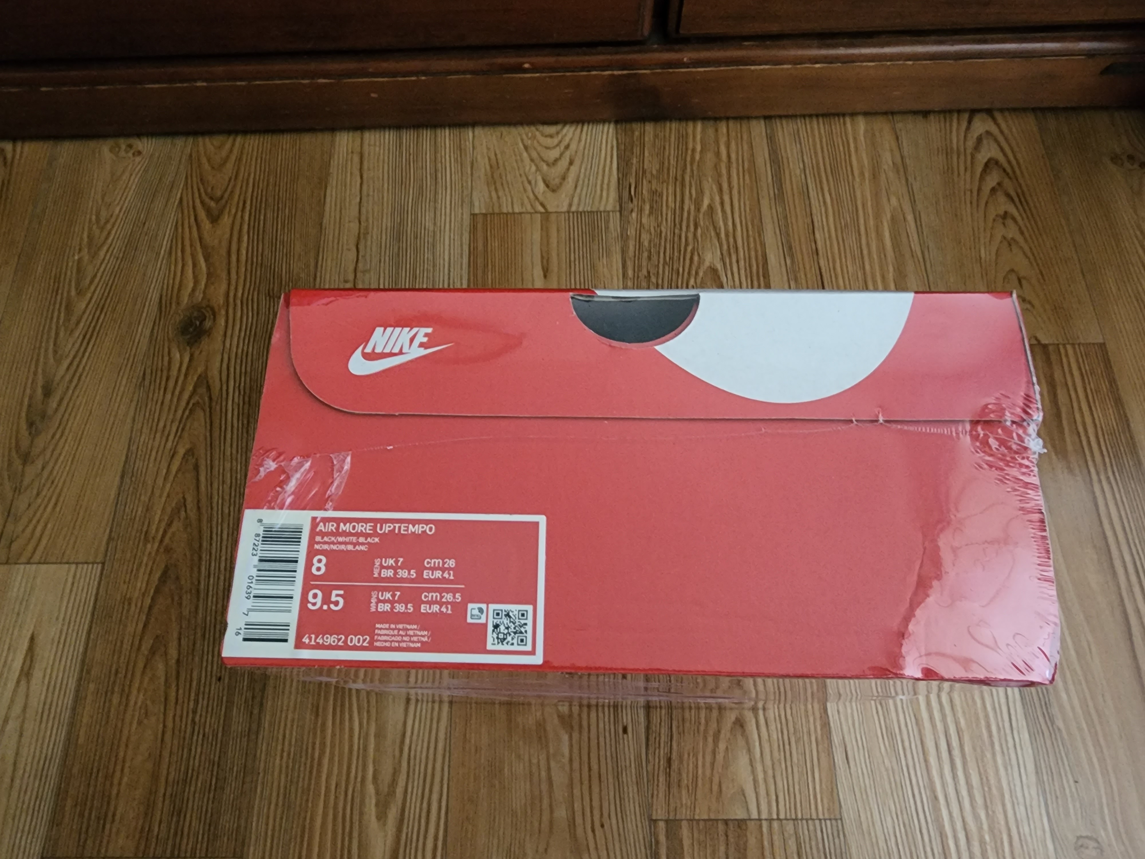 Nike Air More Uptempo Black White 2020 착용 스타일 - 2