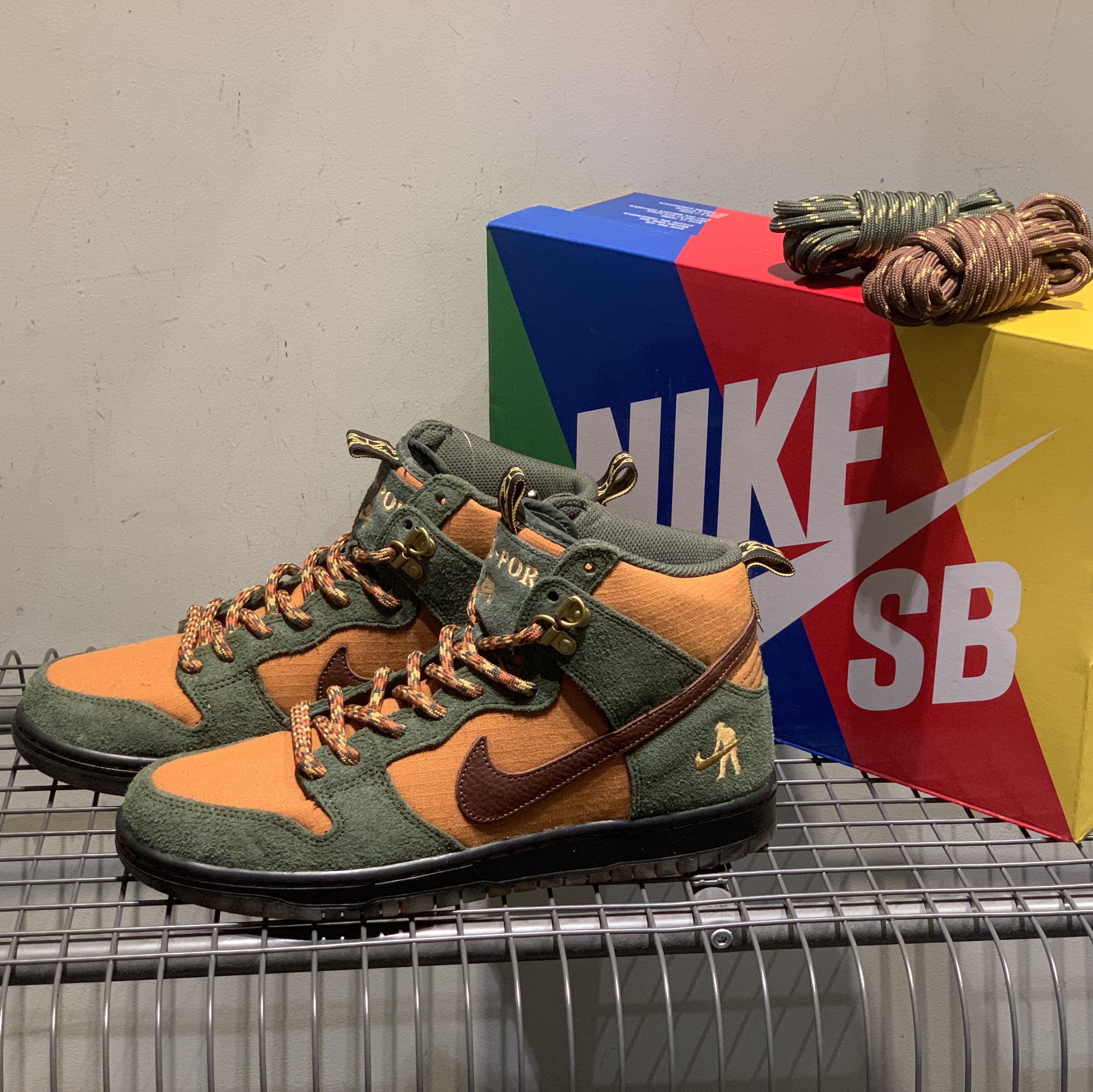 Nike SB Dunk High Pro QS Pass~Port 착용 스타일 - 4