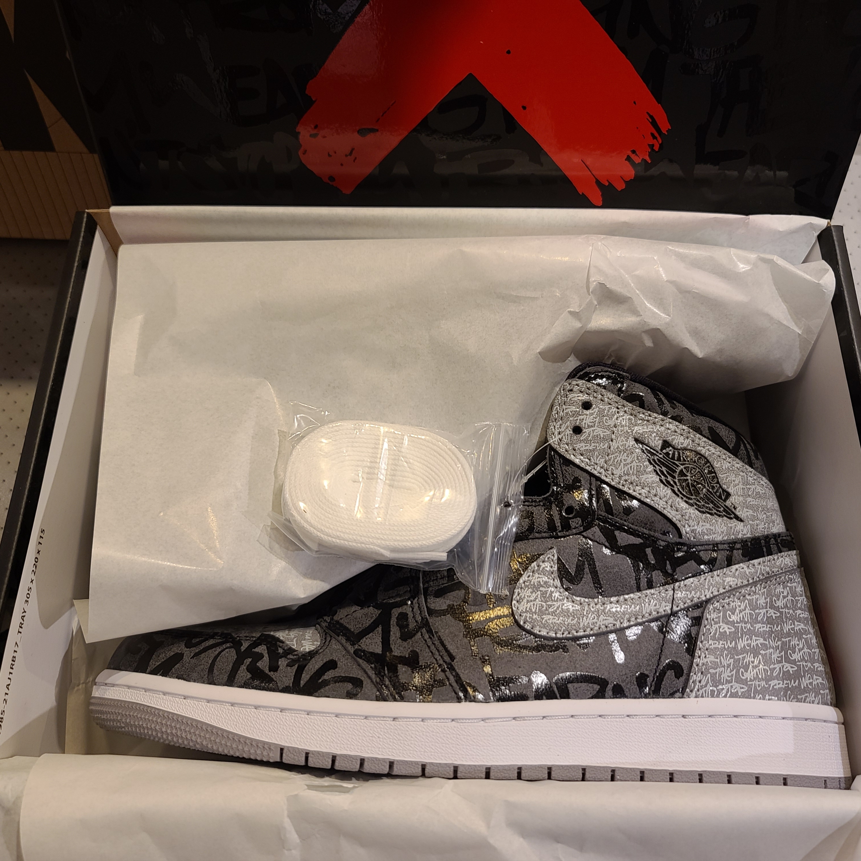Jordan 1 Retro High OG Rebellionaire 착용 스타일