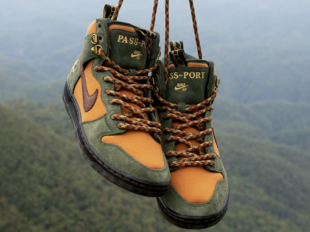 Nike SB Dunk High Pro QS Pass~Port 착용 스타일 - 2