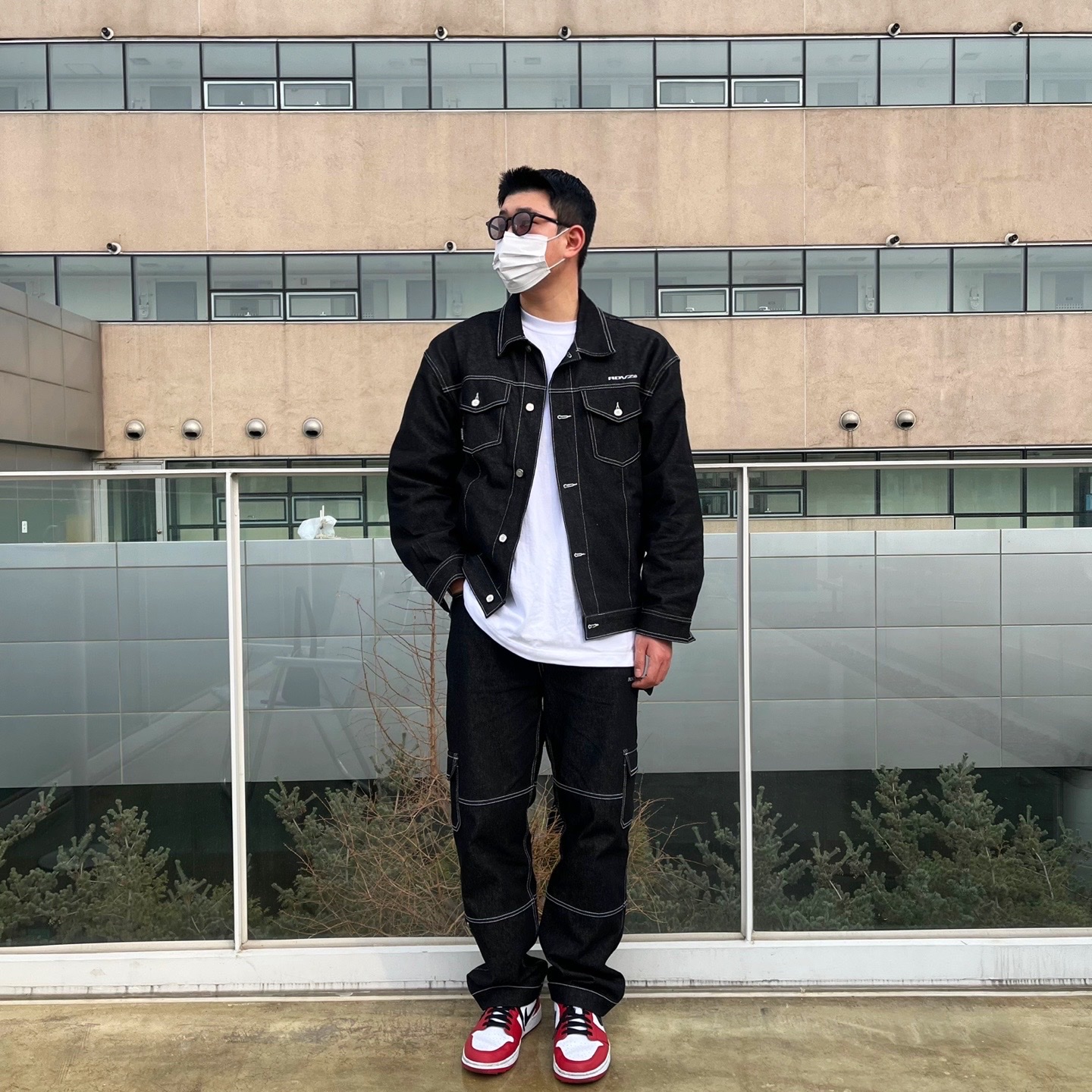 Jordan 1 Low Golf Chicago 착용 스타일 - 2