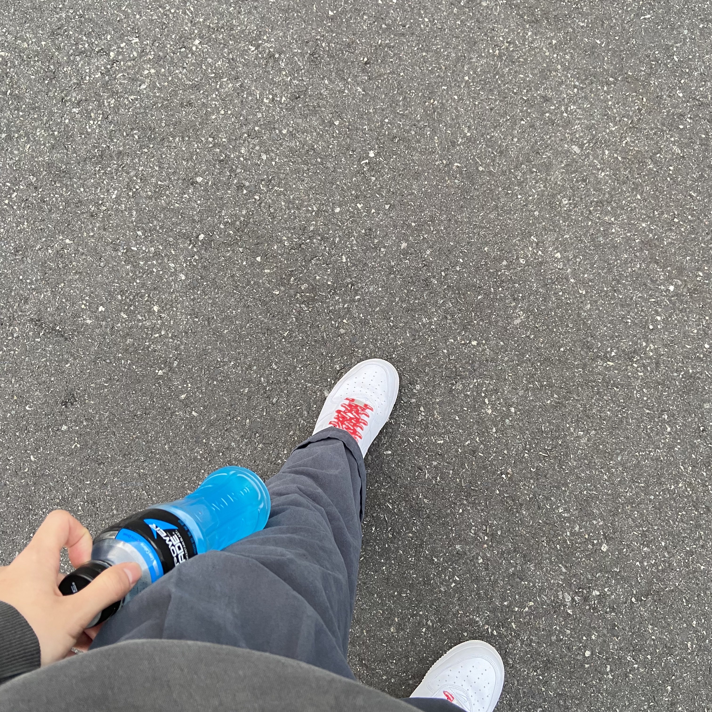 Nike x Supreme Air Force 1 Low White 착용 스타일