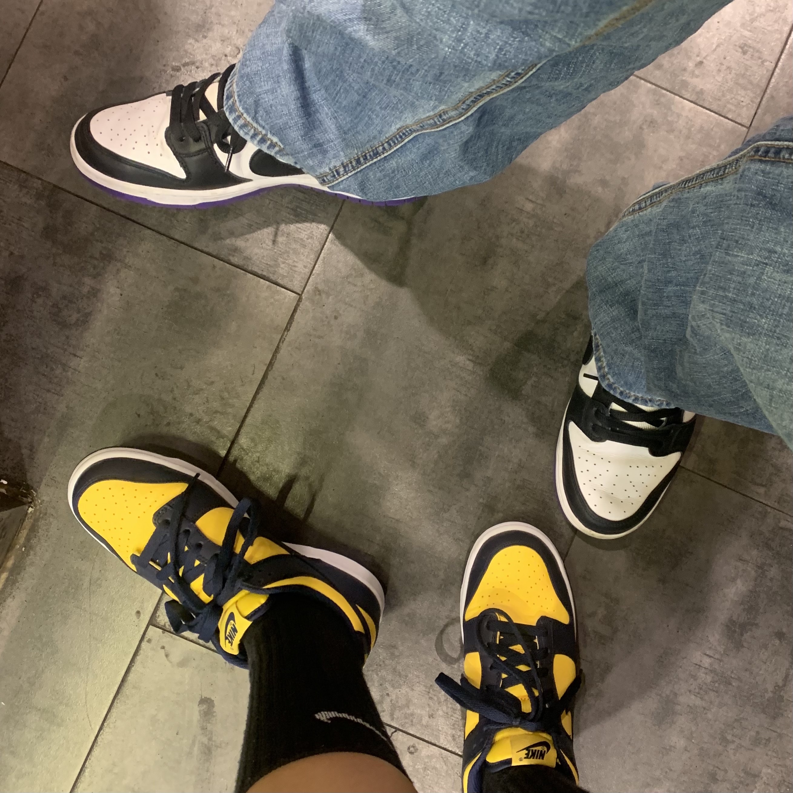 Nike Dunk Low Retro Varsity Maize, (GS) Nike Dunk Low Varsity Maize 착용 스타일