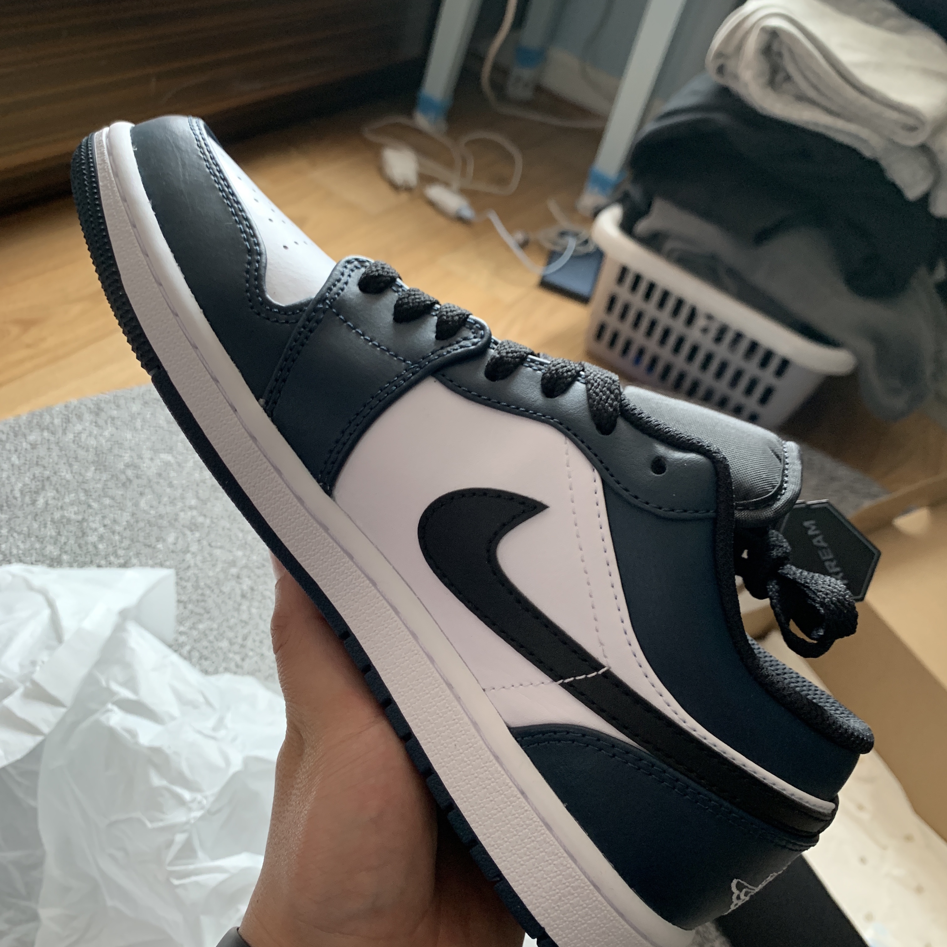 Jordan 1 Low Dark Teal 착용 스타일 - 3