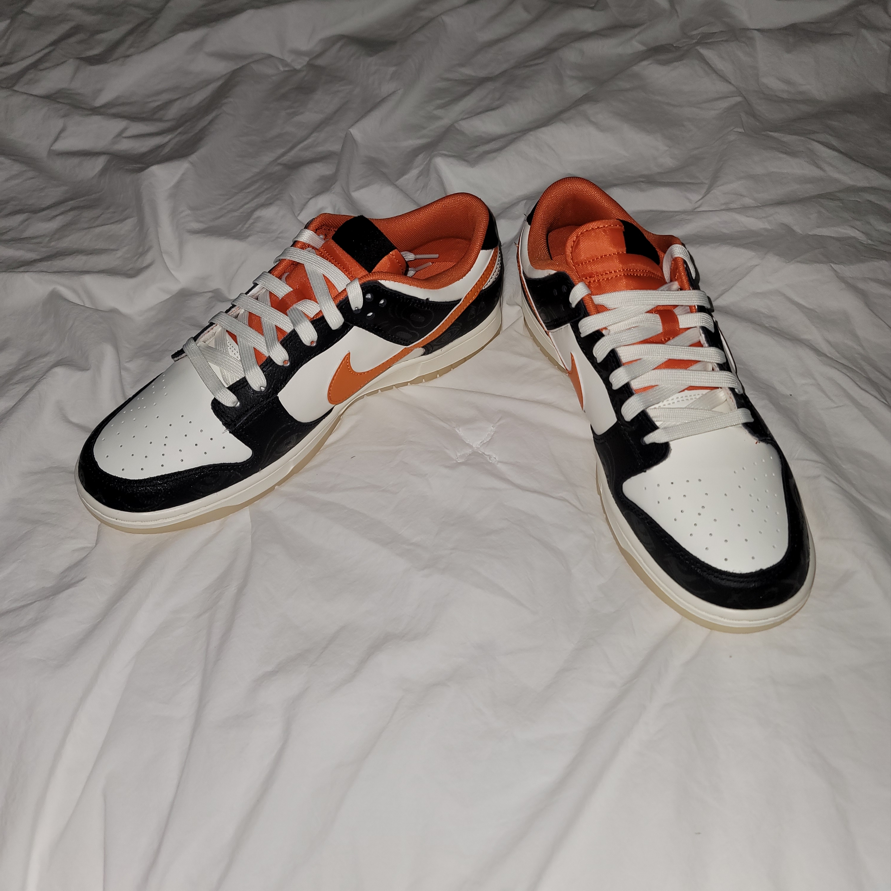 Nike Dunk Low Retro PRM Halloween 착용 스타일 - 2