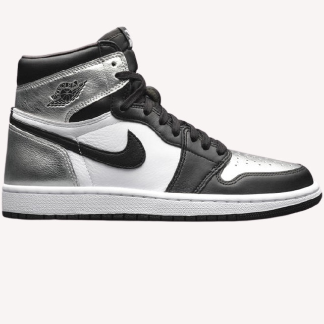 (W) Jordan 1 Retro High OG Silver Toe 착용 스타일