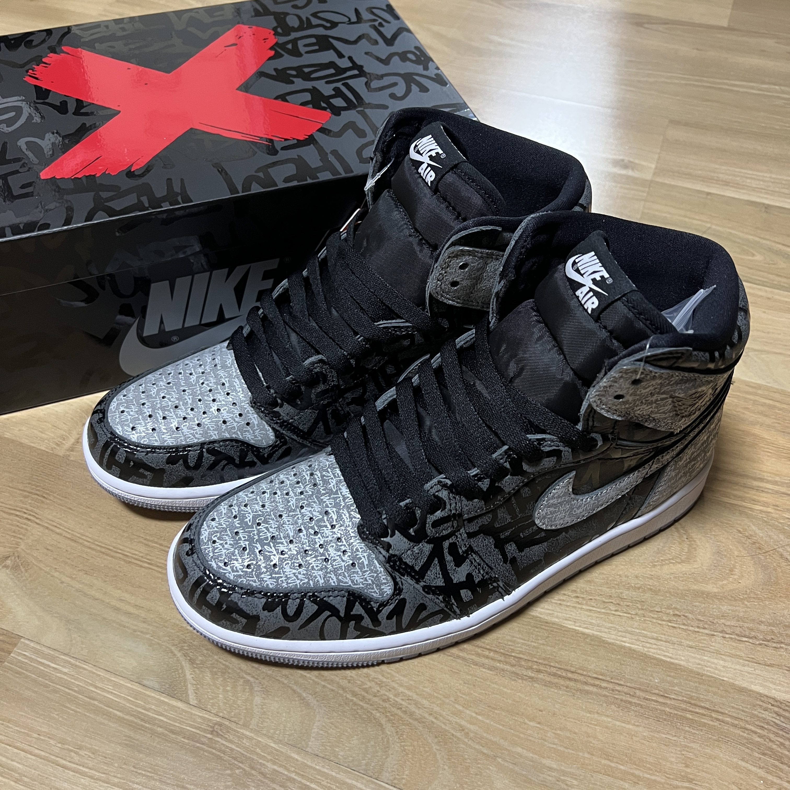 Jordan 1 Retro High OG Rebellionaire 착용 스타일