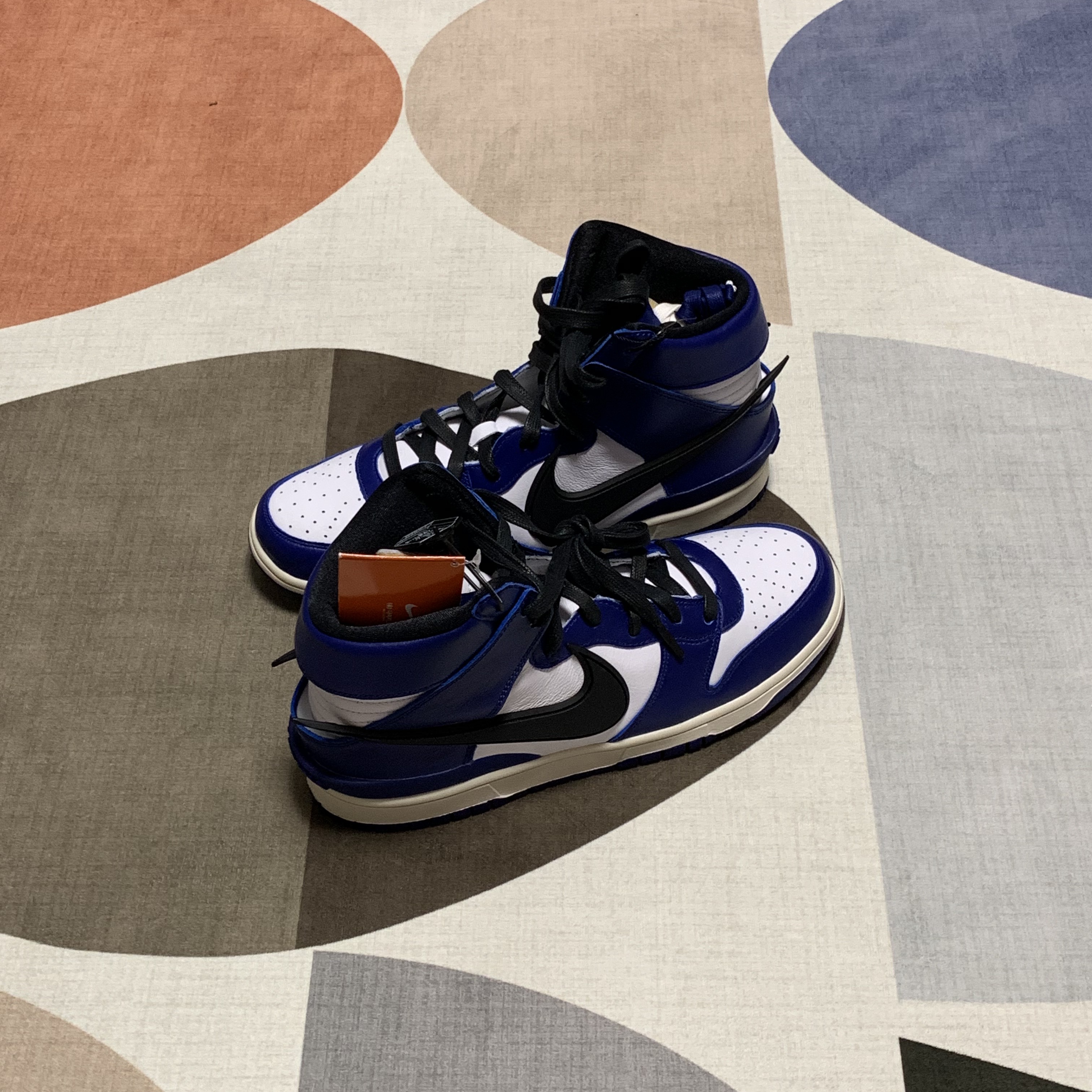 Nike x Ambush Dunk High Deep Royal Blue 착용 스타일 - 2