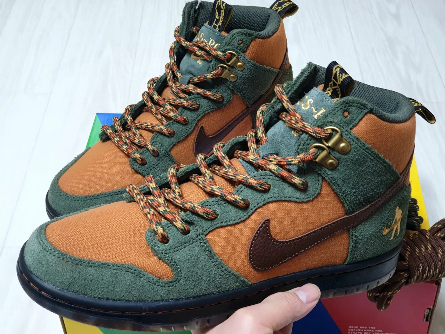 Nike SB Dunk High Pro QS Pass~Port 착용 스타일 - 1