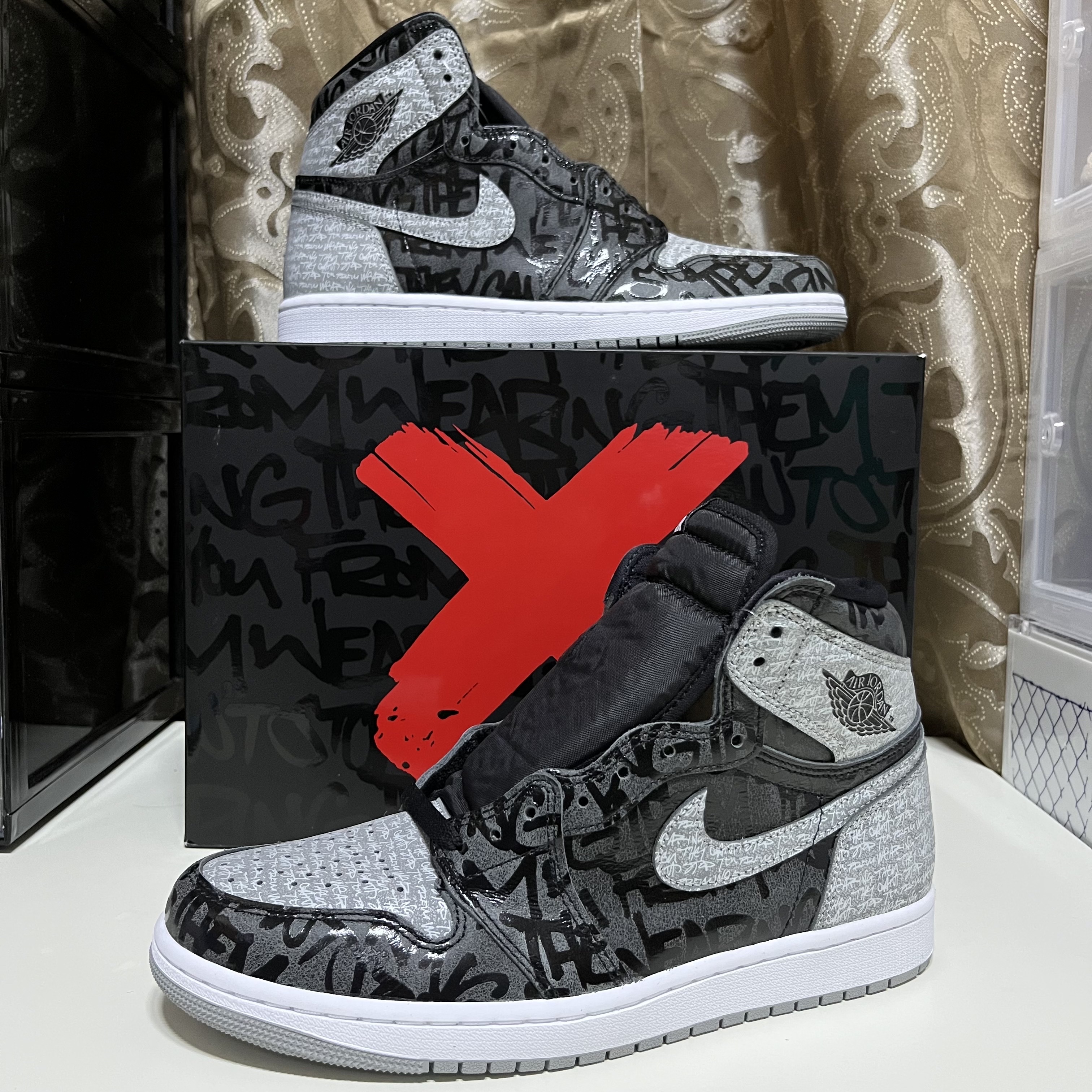 Jordan 1 Retro High OG Rebellionaire 착용 스타일