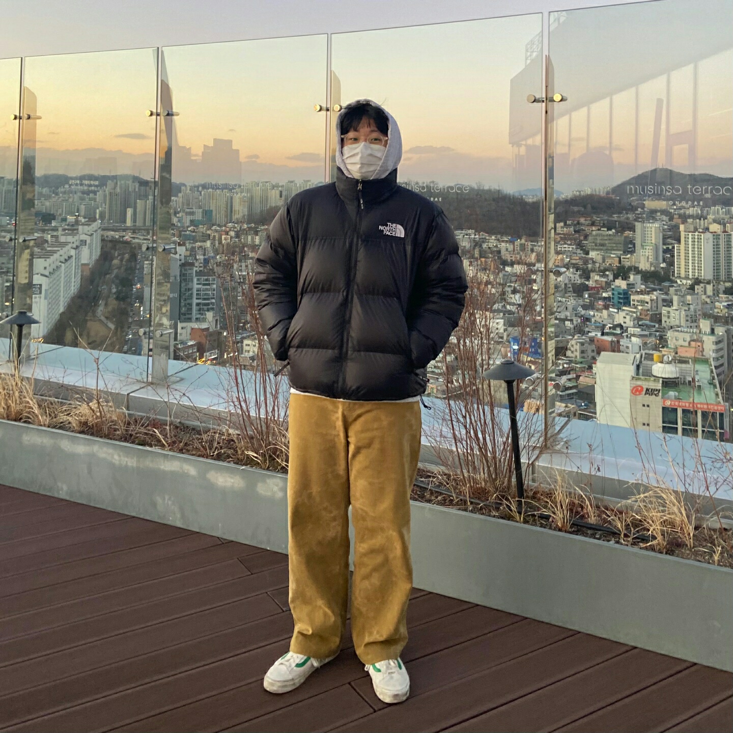 Vans Style 36 Marshmallow Jolly Green, The North Face 1996 Eco Nuptse Jacket Black 착용 스타일 - 2