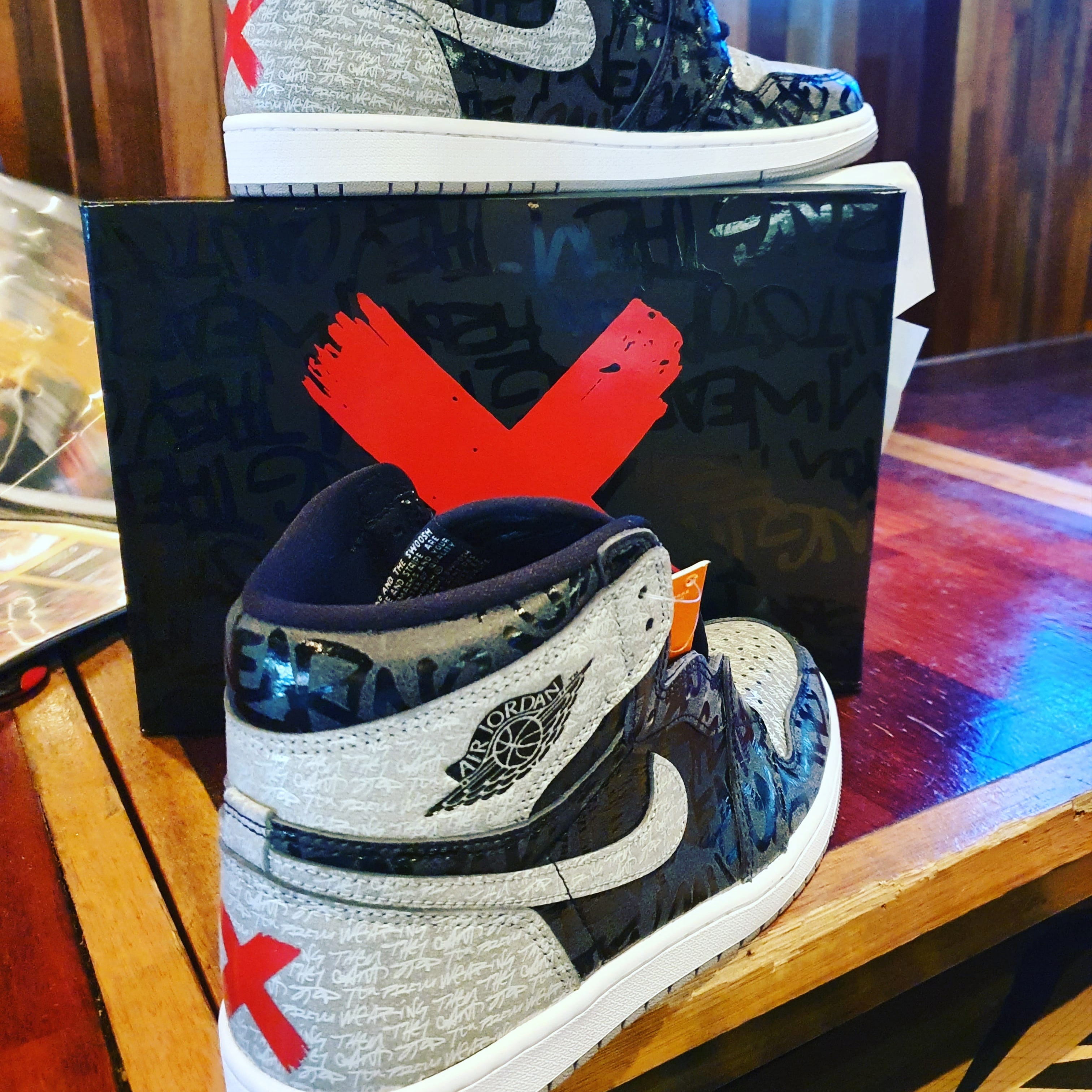 Jordan 1 Retro High OG Rebellionaire 착용 스타일