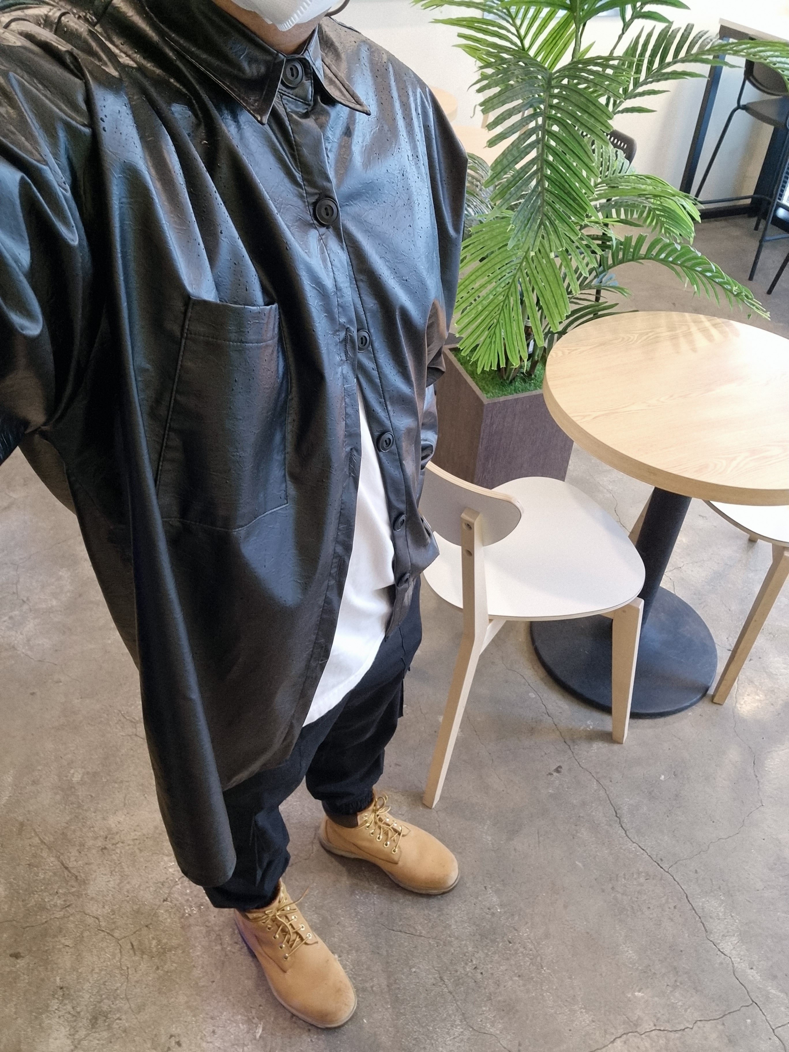 Timberland x Comme des Garcons Shirt x Supreme 6 Inch Boot Wheat - Medium 착용 스타일 - 3
