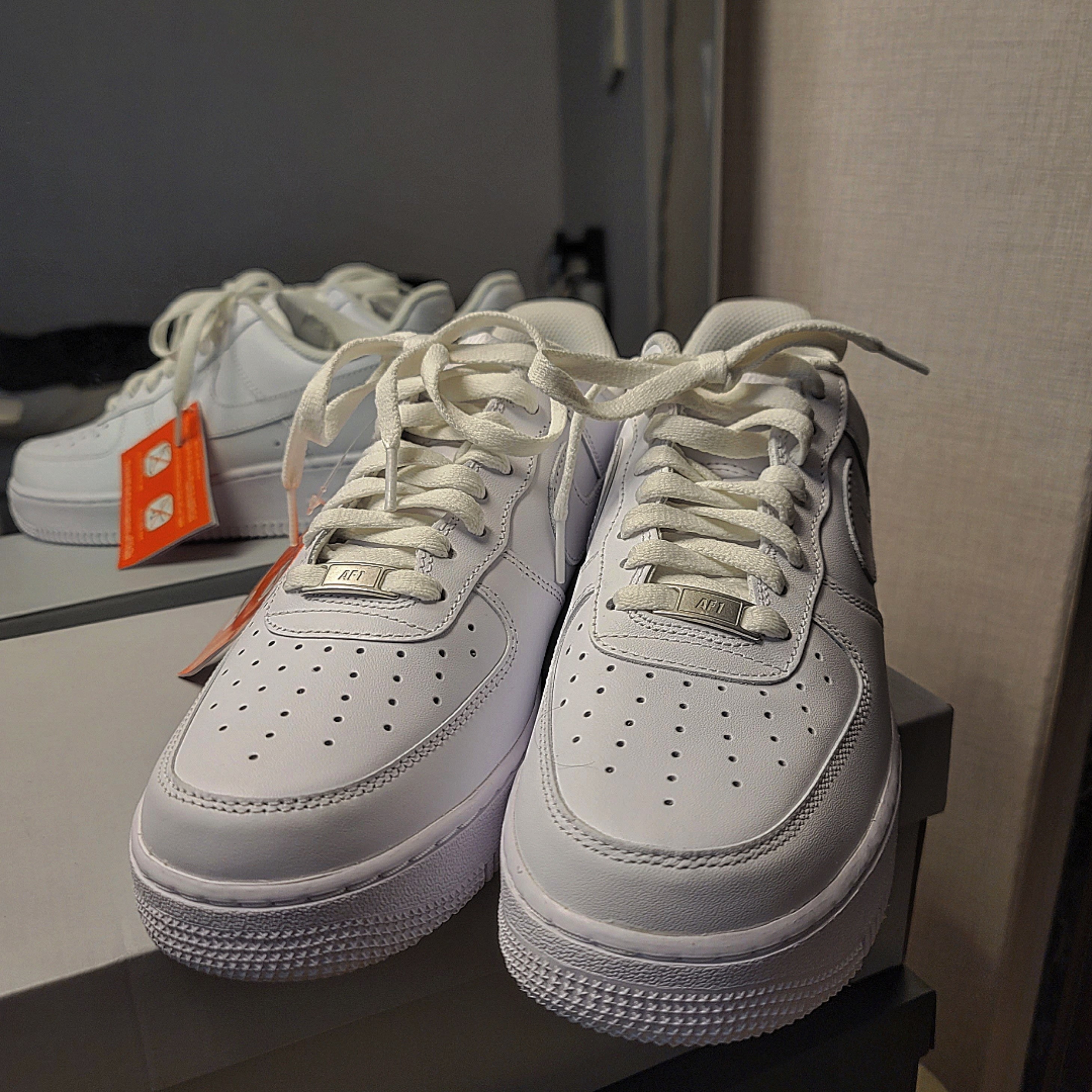 Nike Air Force 1 '07 Low White 착용 스타일