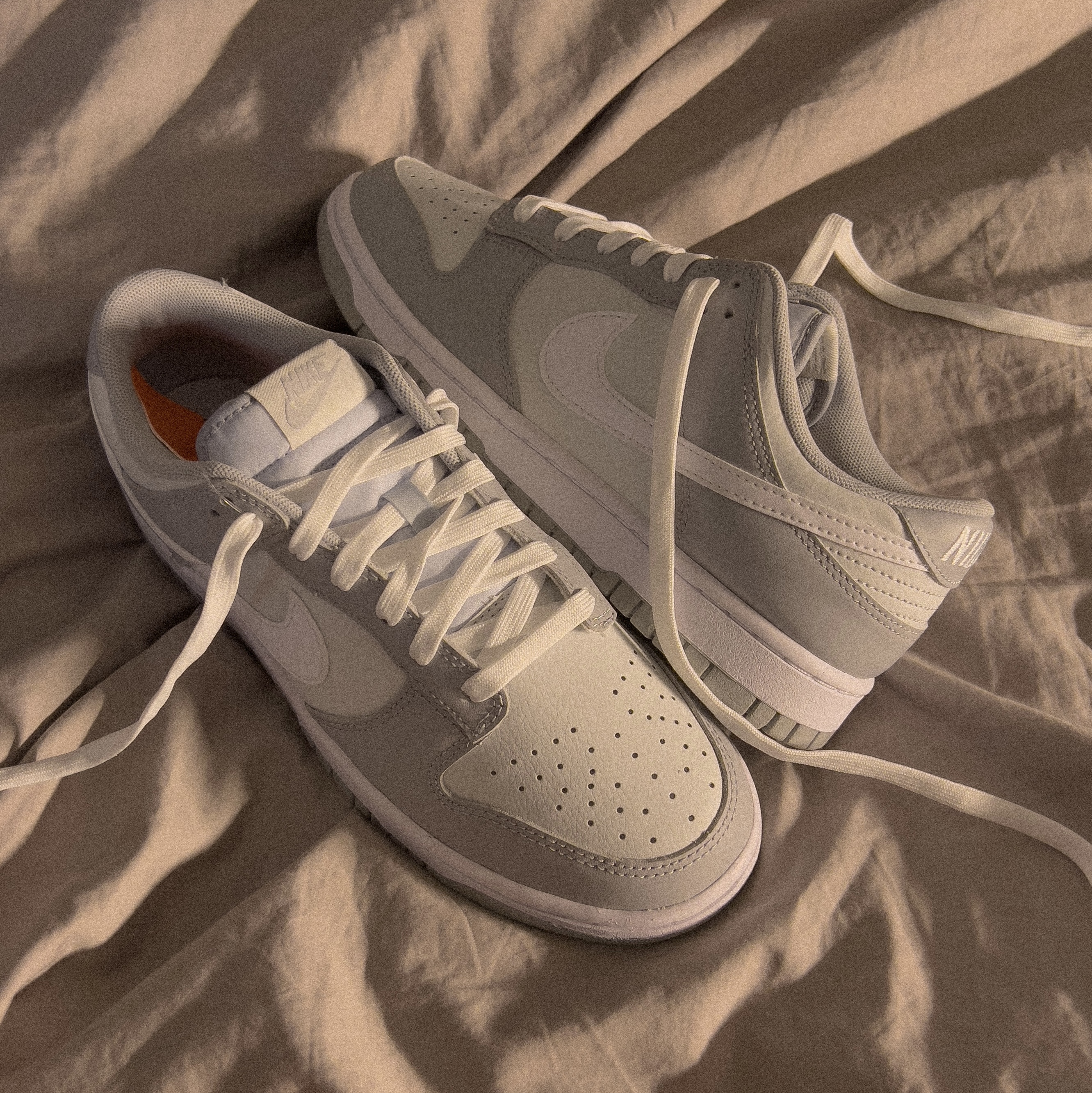 Nike Dunk Low Retro Wolf Grey 착용 스타일