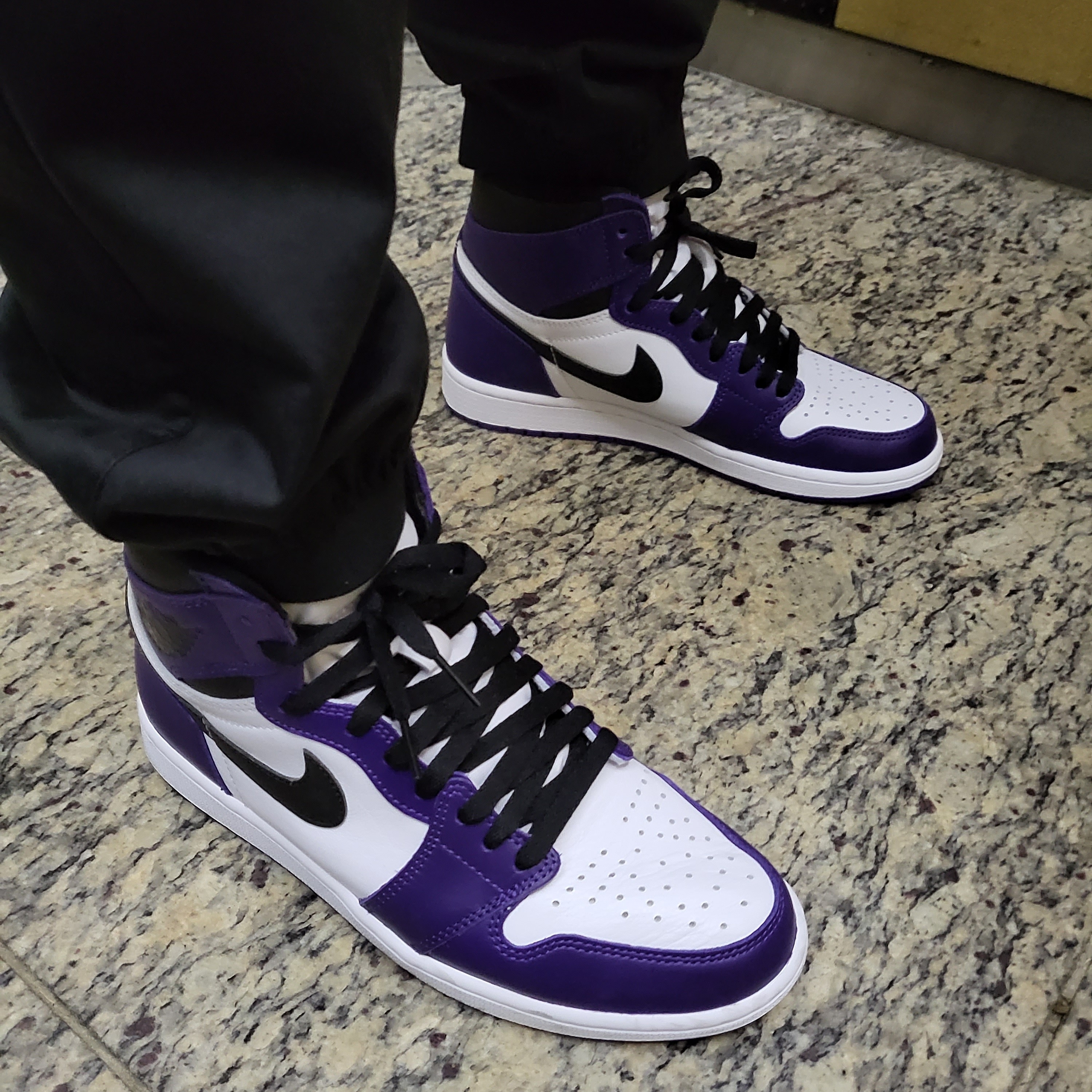 Jordan 1 Retro High OG Court Purple 2020 착용 스타일