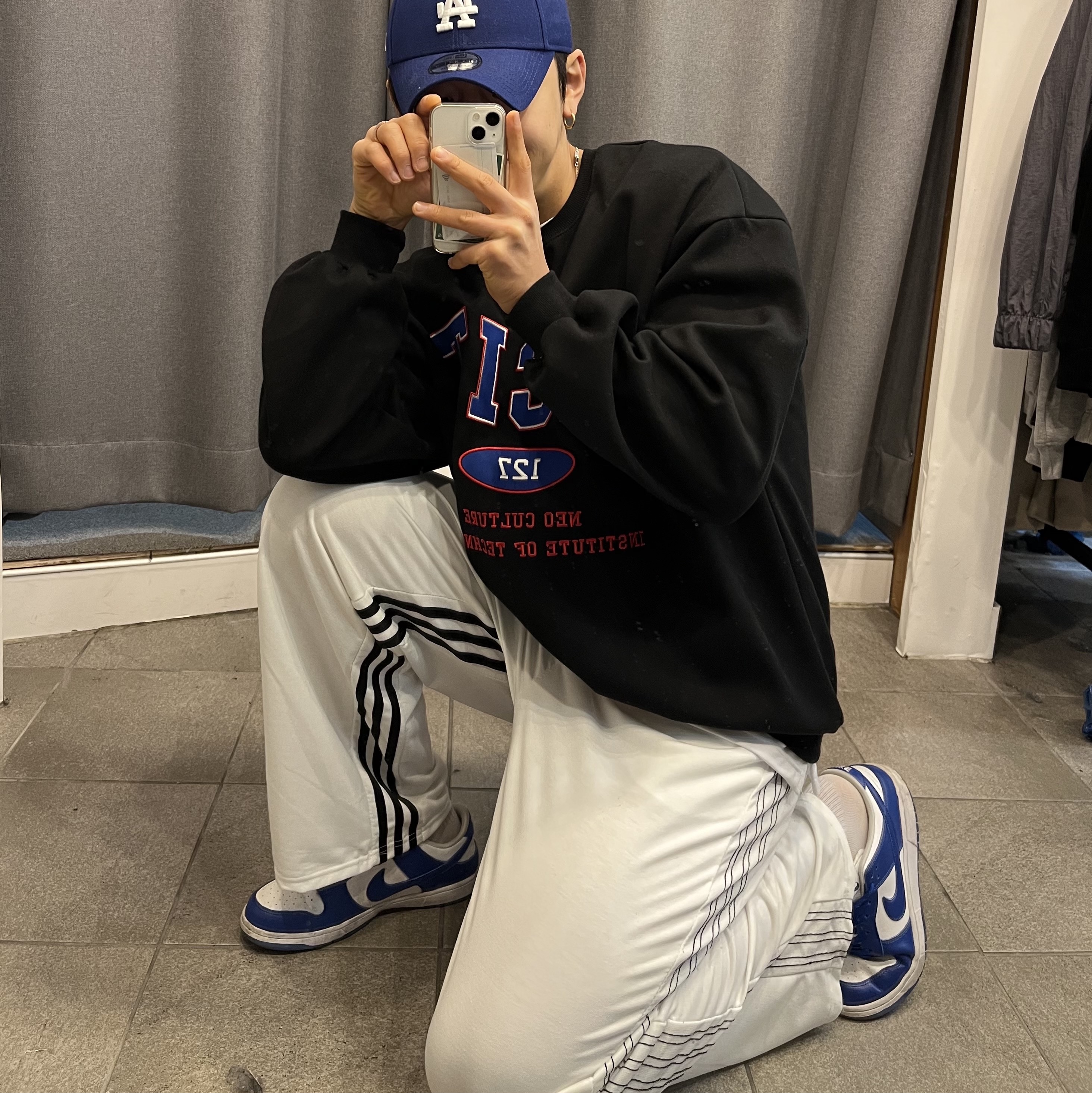 Nike Dunk Low SP Kentucky 2020 착용 스타일 - 1