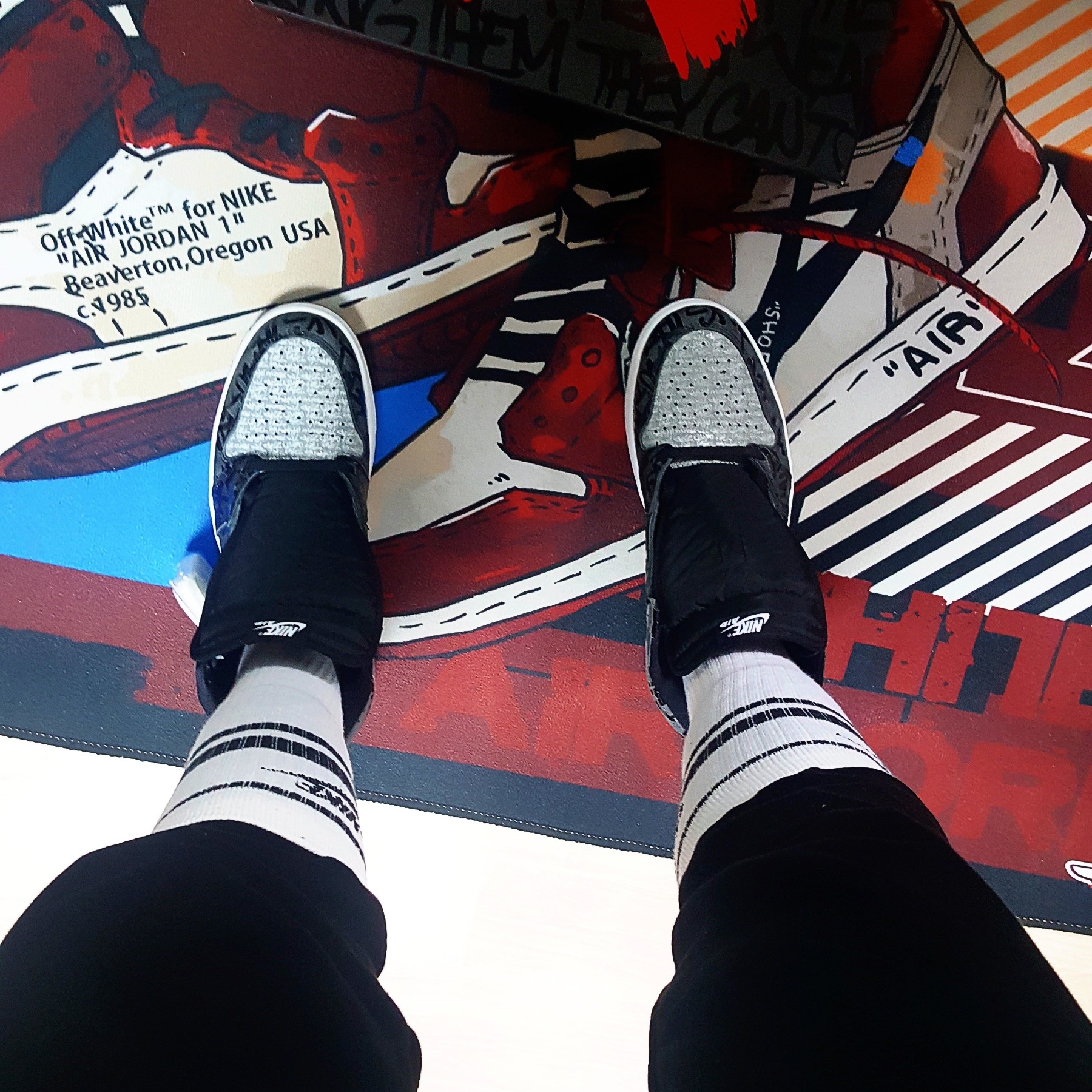 Jordan 1 Retro High OG Rebellionaire 착용 스타일 - 2