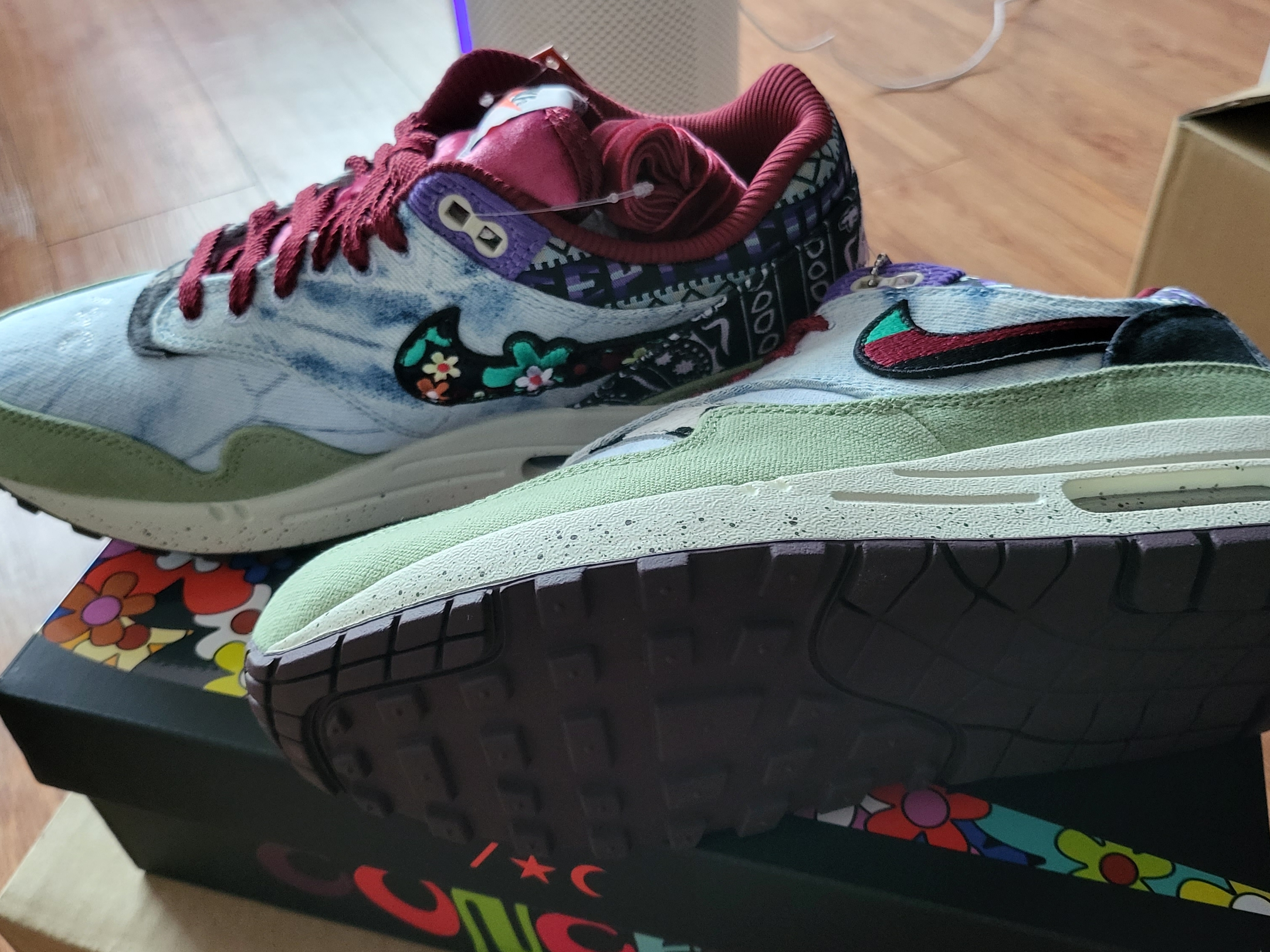 Nike x Concepts Air Max 1 SP Mellow 착용 스타일 - 3