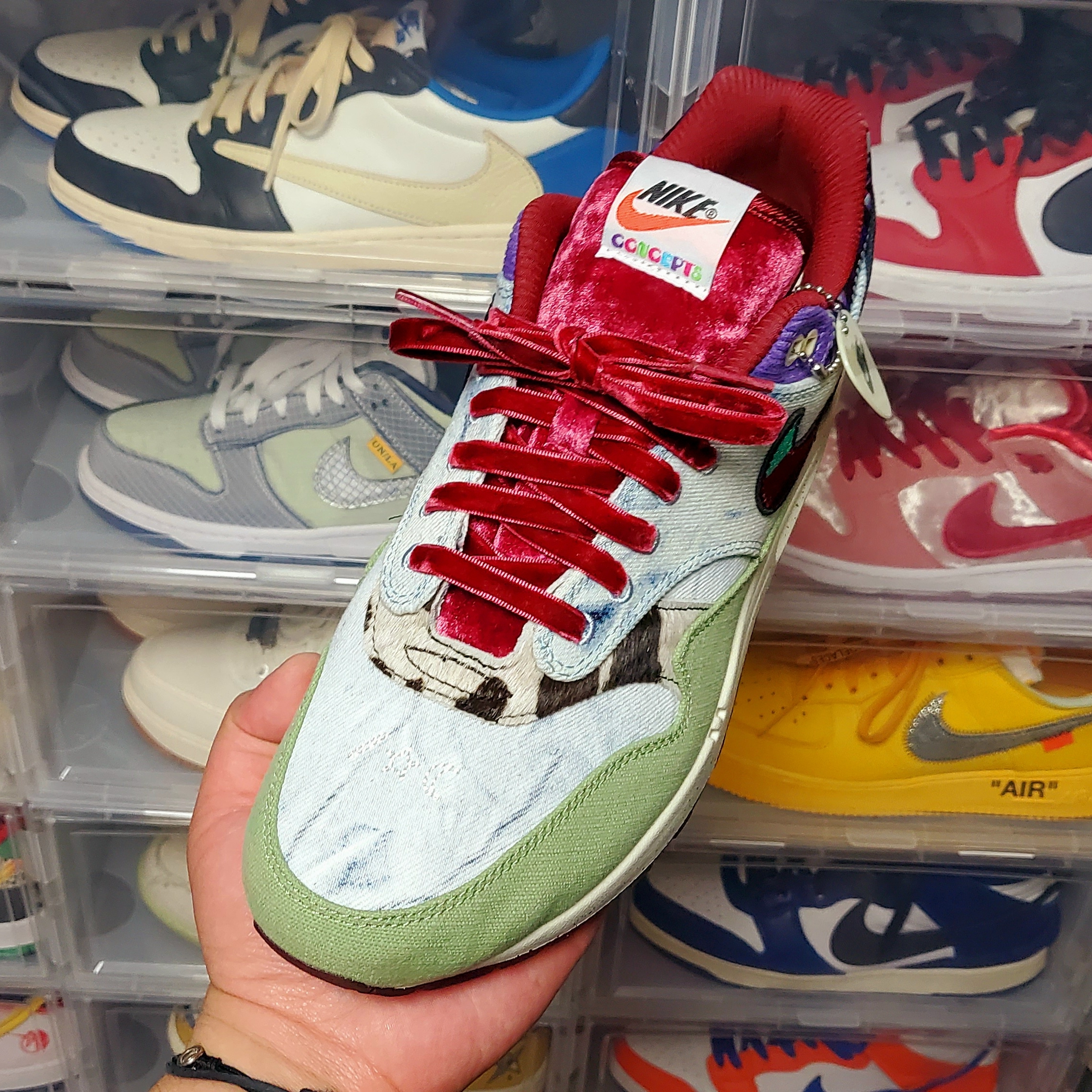 Nike x Concepts Air Max 1 SP Mellow 착용 스타일 - 5