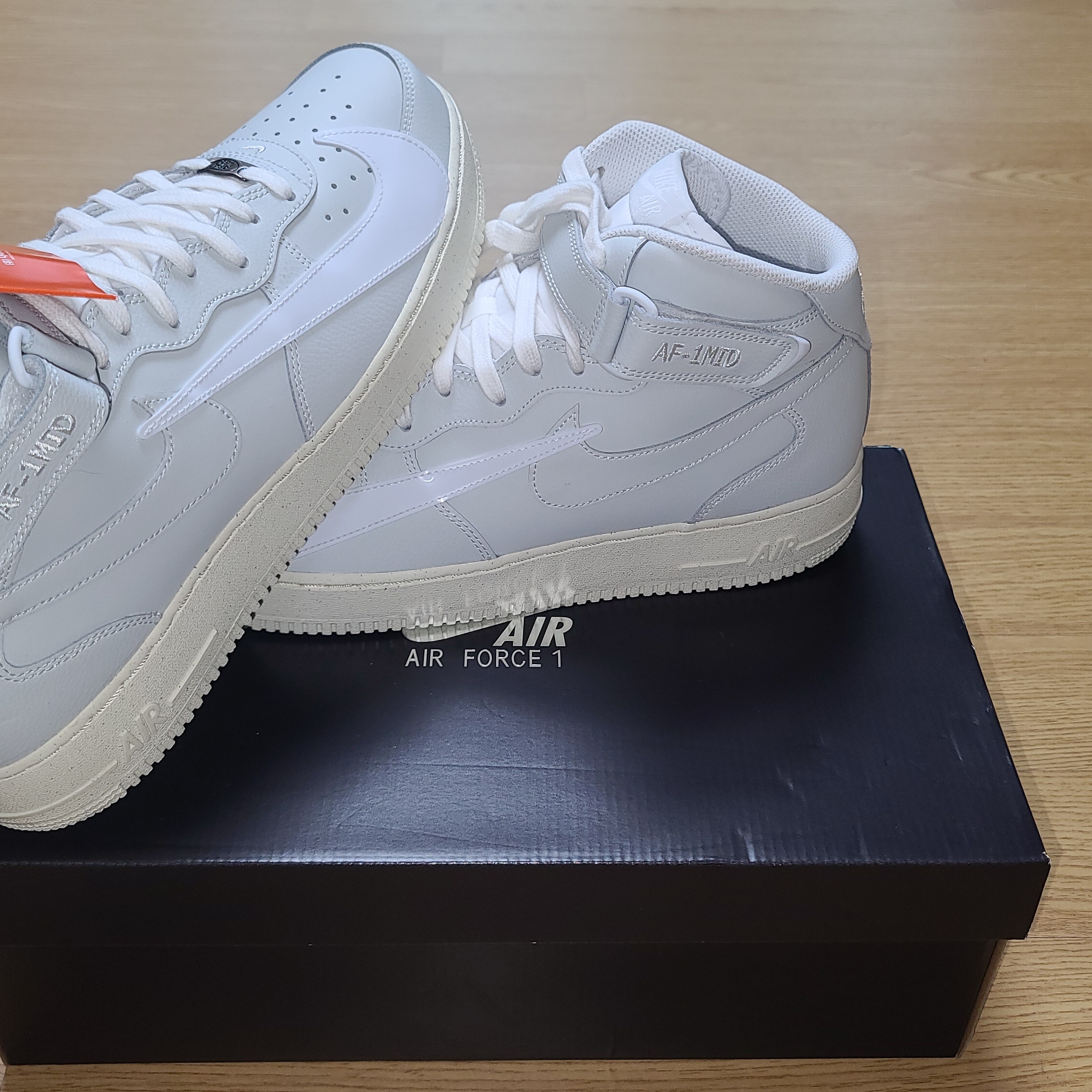 Nike Air Force 1 Mid '07 Premium Copy and Paste 착용 스타일 - 1