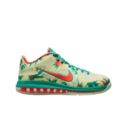 Nike LeBron 9 Low White Lime and Bright Mango