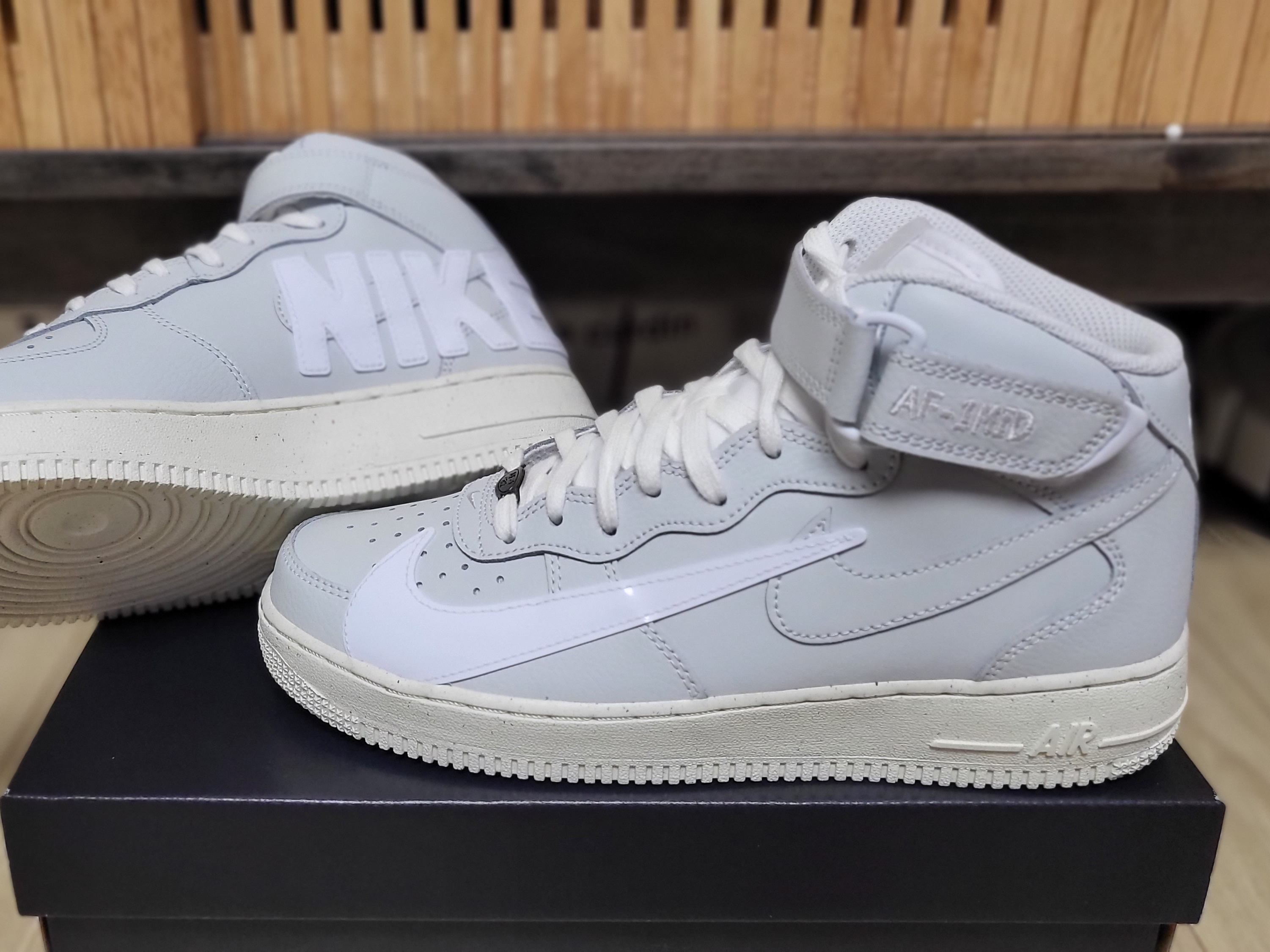 Nike Air Force 1 Mid '07 Premium Copy and Paste 착용 스타일 - 1