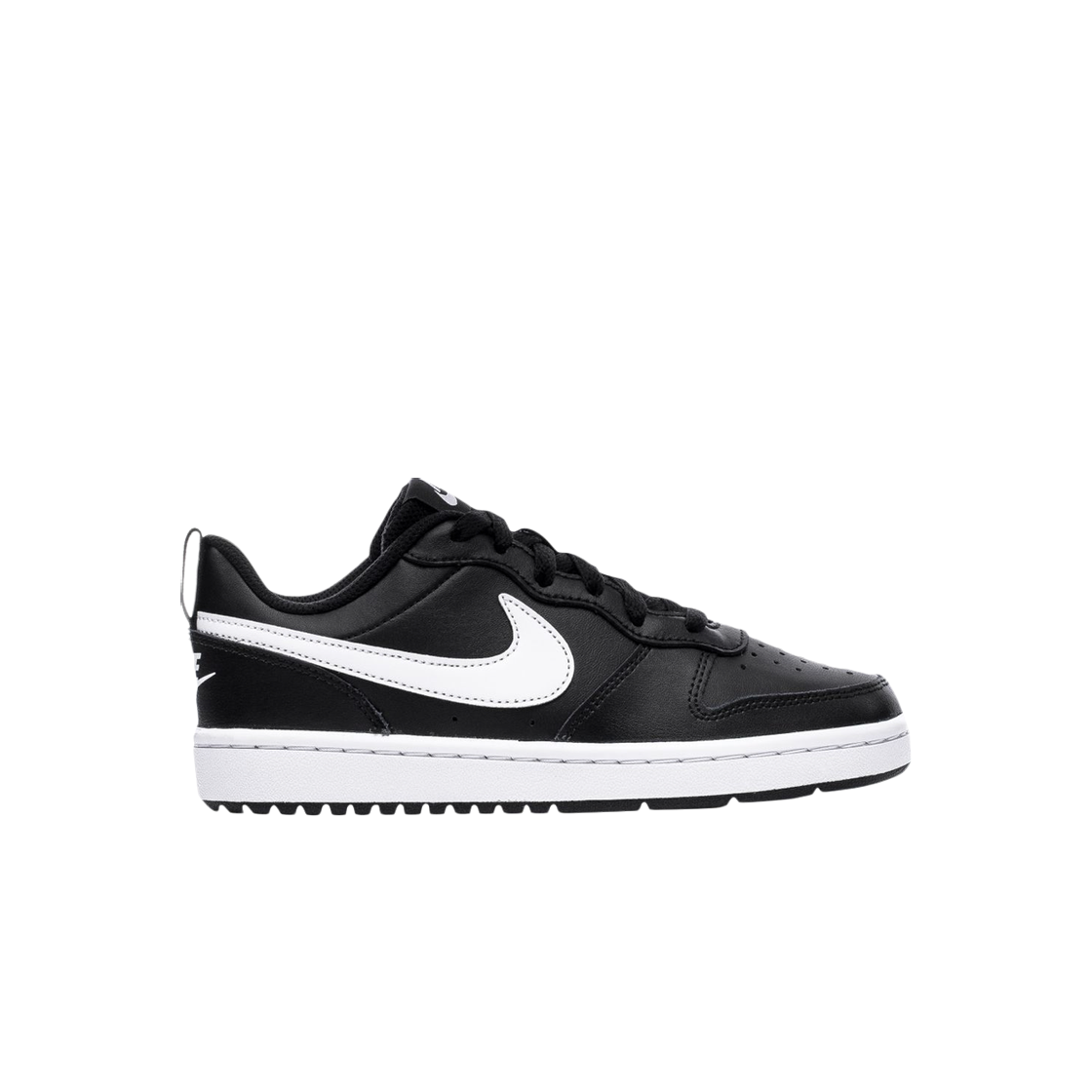 (GS) 나이키 코트 버로우 로우 2 블랙 화이트((GS) Nike Court Borough Low 2 Black White)