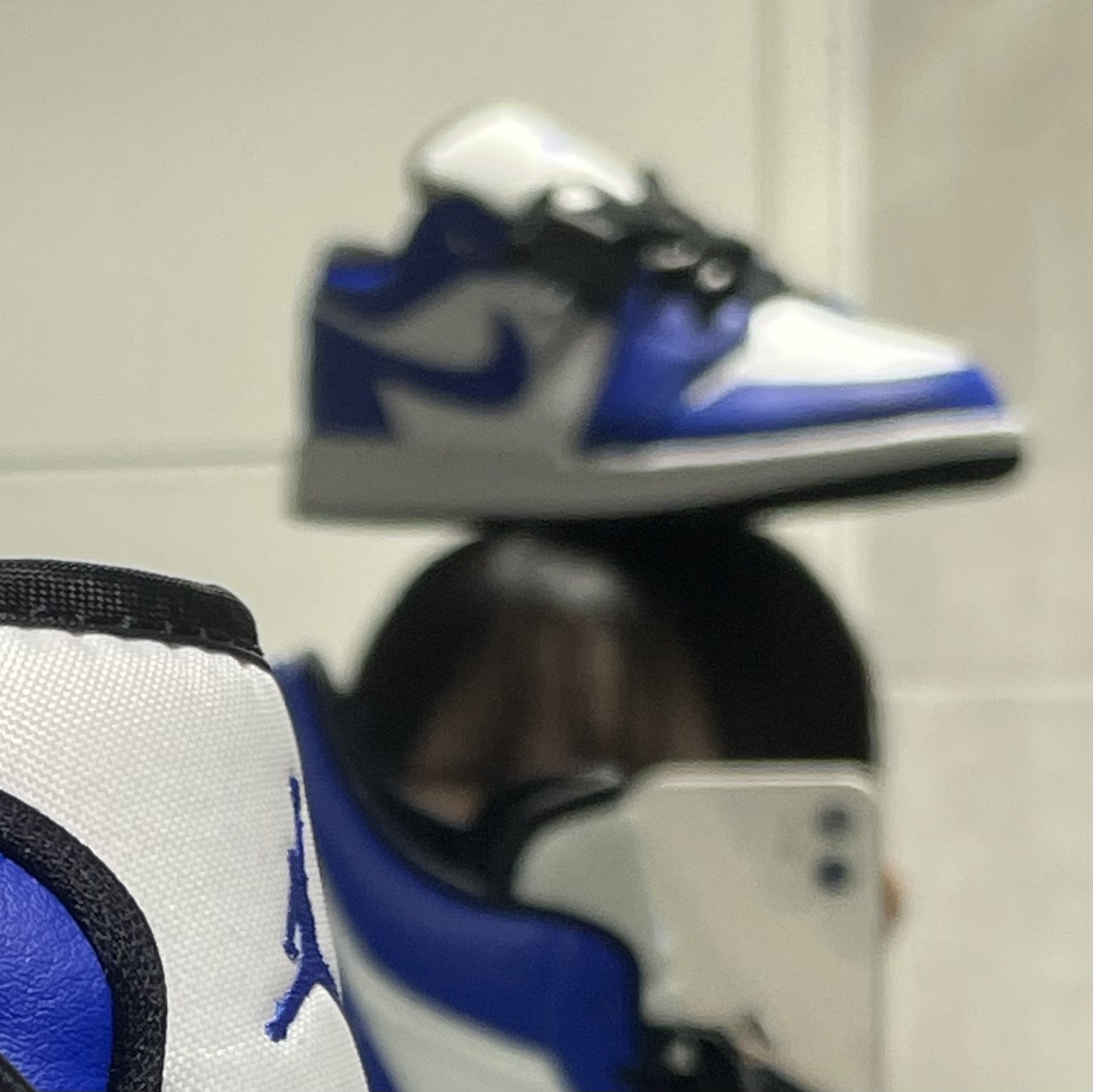 (GS) Jordan 1 Low Game Royal, Jordan 1 Low Hyper Royal 착용 스타일 - 2