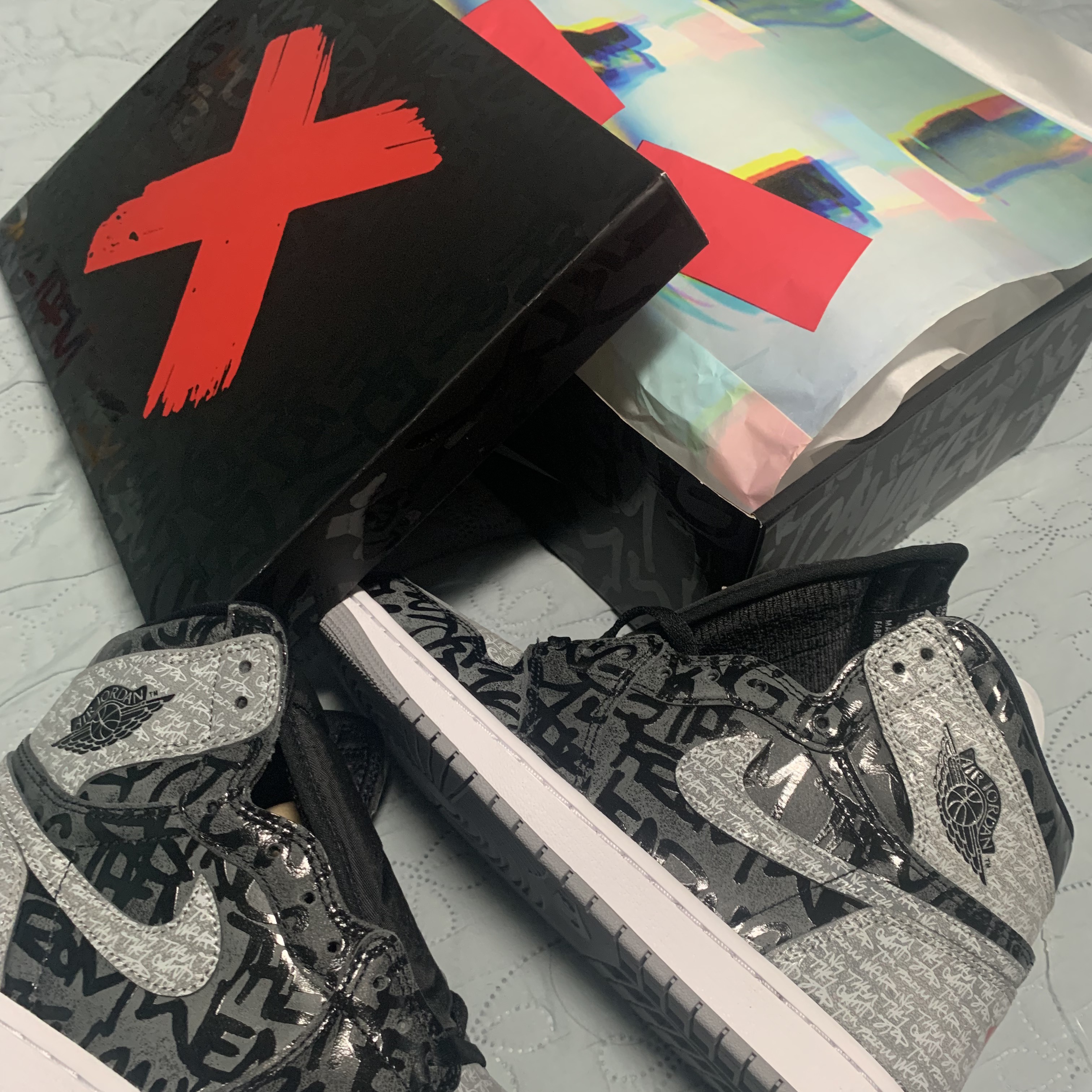Jordan 1 Retro High OG Rebellionaire 착용 스타일
