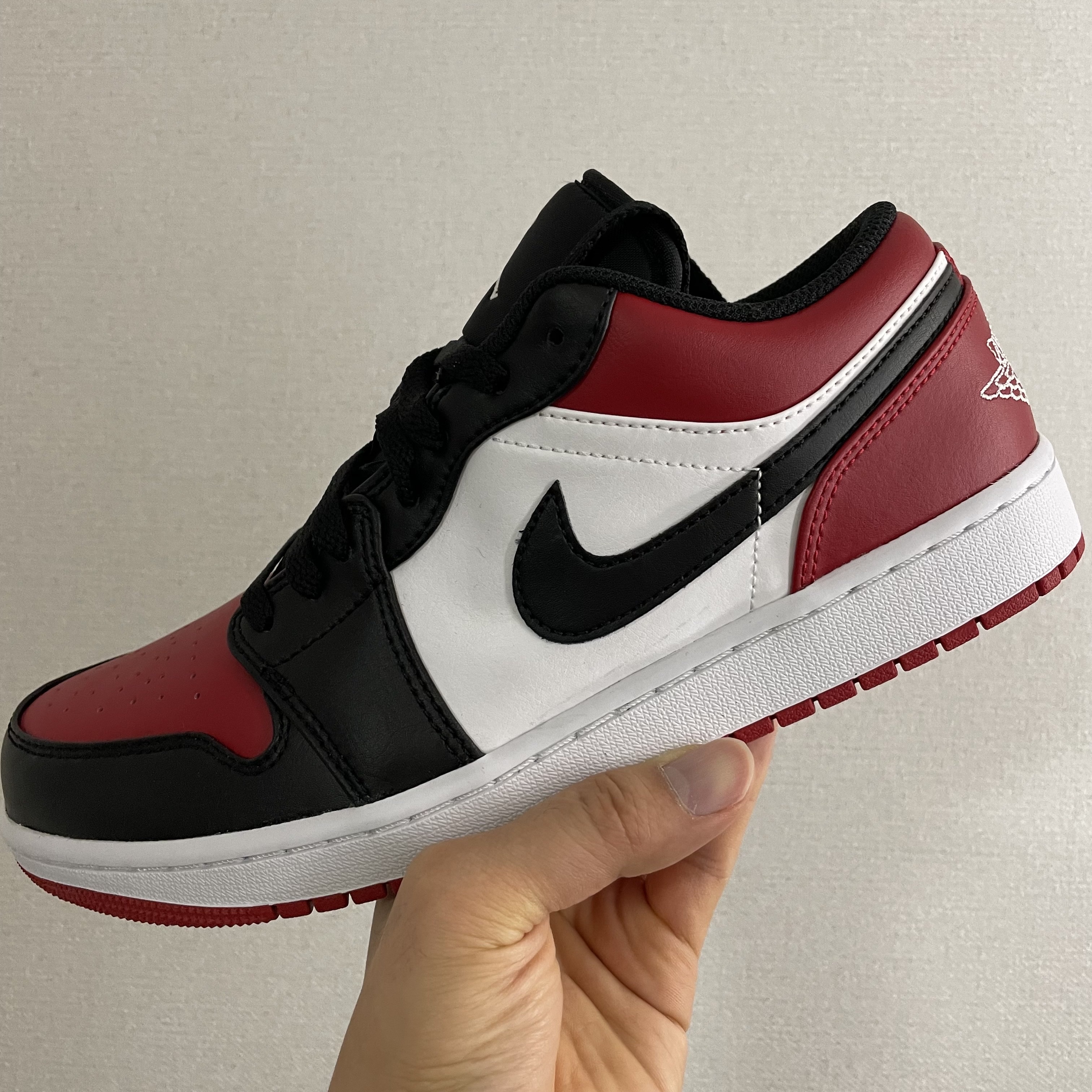 Jordan 1 Low Bred Toe 착용 스타일