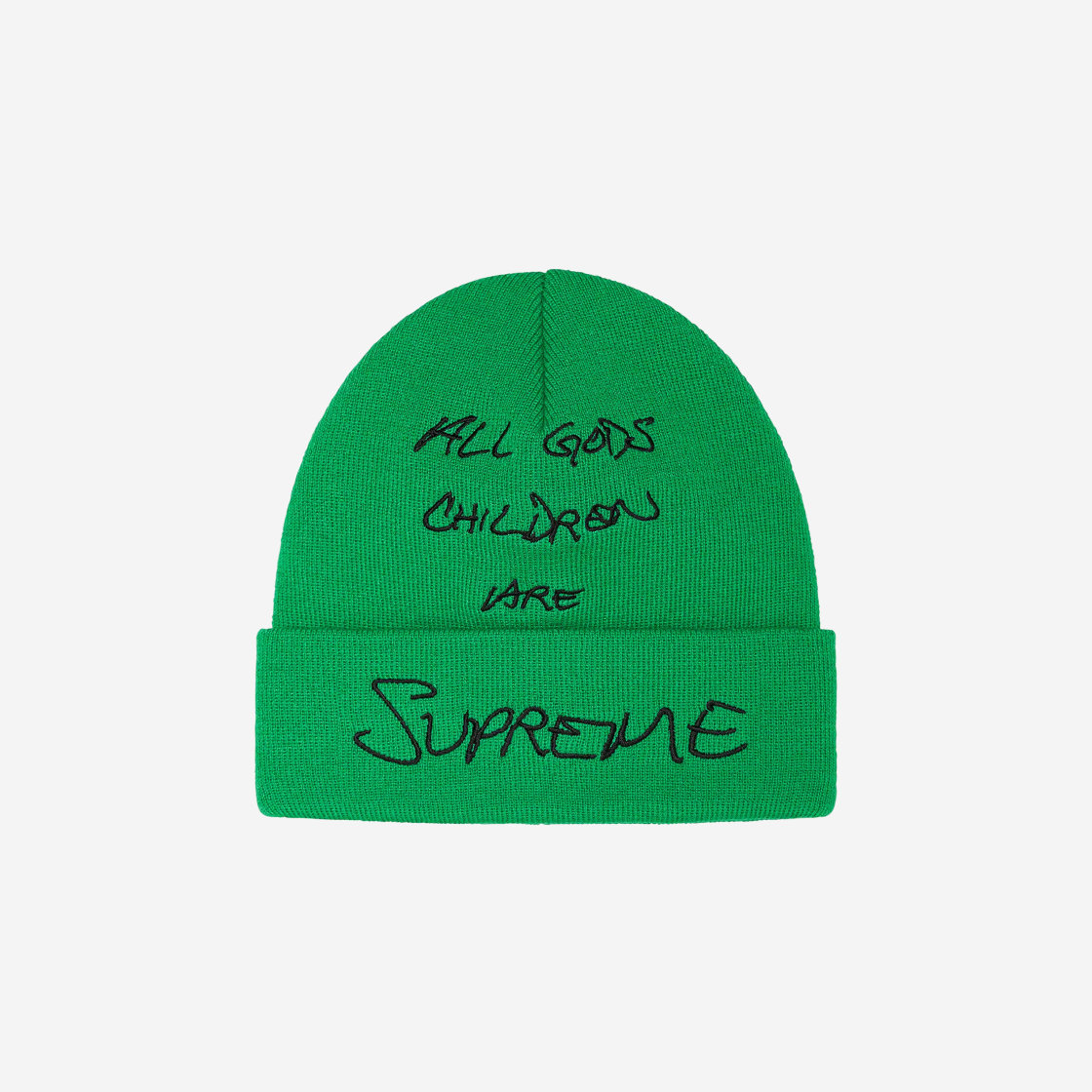 슈프림 갓스 칠드런 비니 그린 - 22SS | Supreme | KREAM