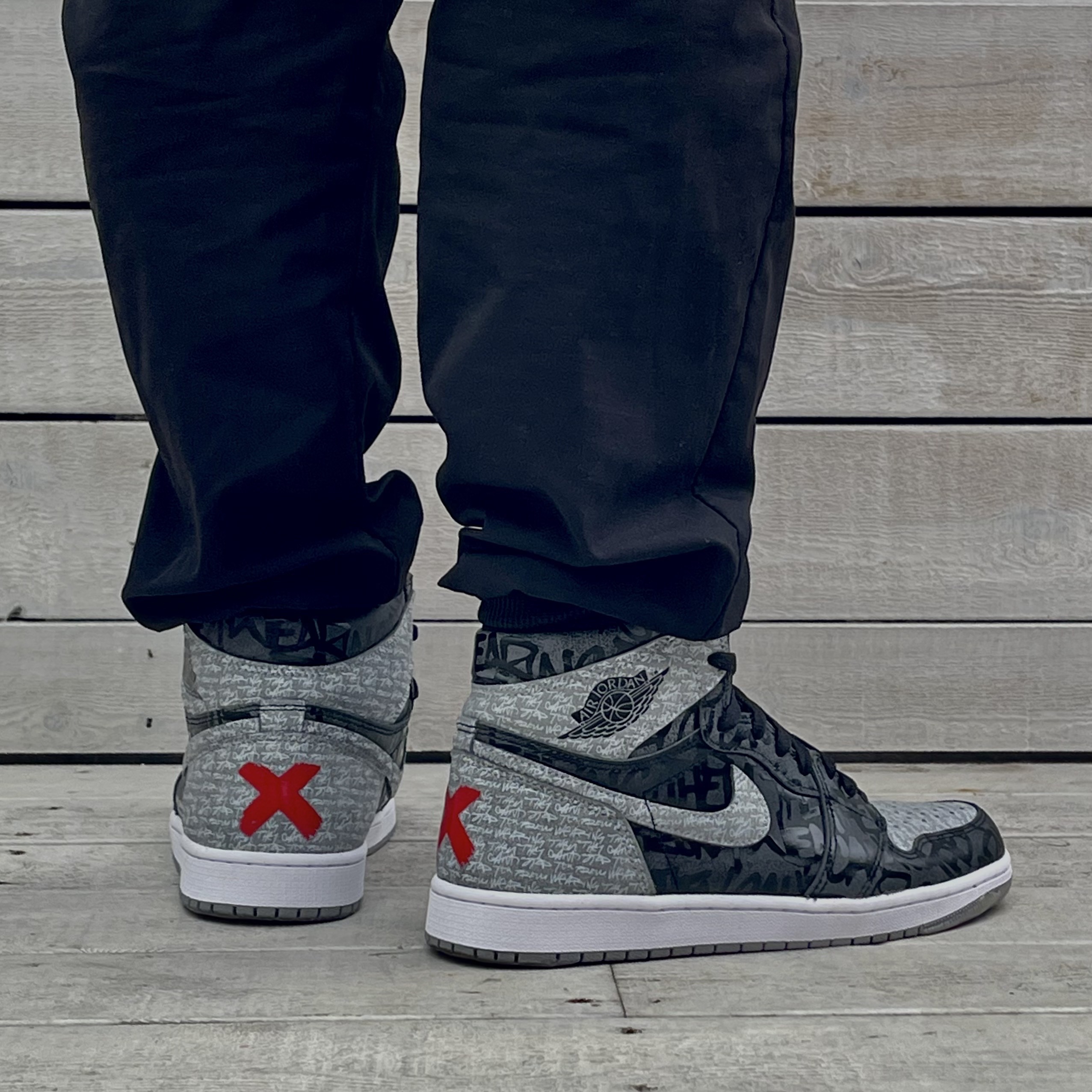 Jordan 1 Retro High OG Rebellionaire 착용 스타일 - 2
