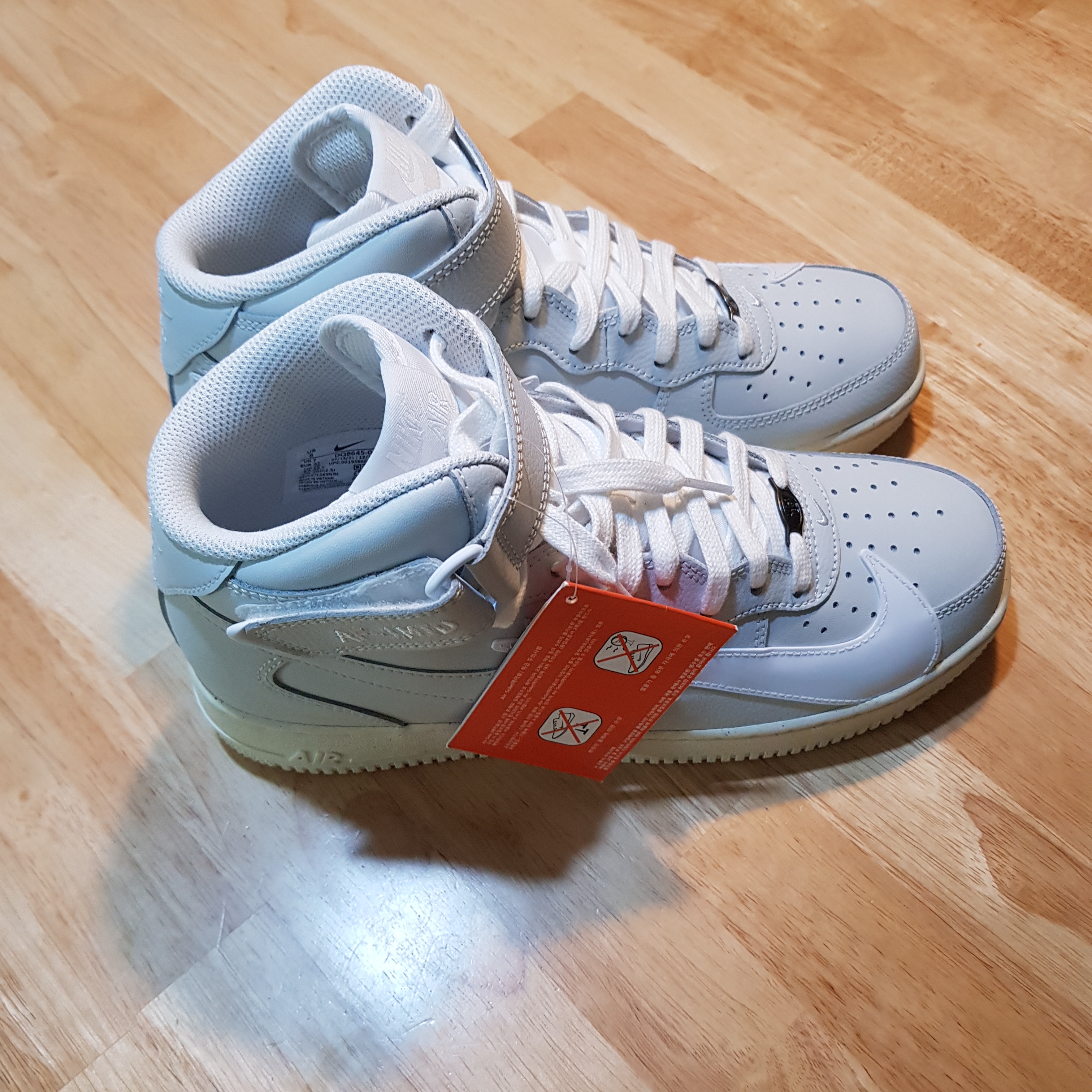 Nike Air Force 1 Mid '07 Premium Copy and Paste 착용 스타일 - 1