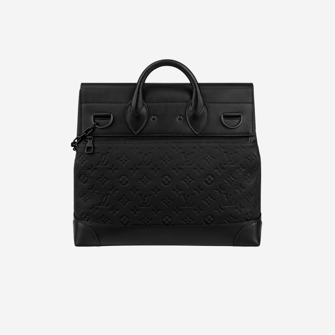 Louis Vuitton Steamer PM Taurillon Monogram Black 상세 이미지 3