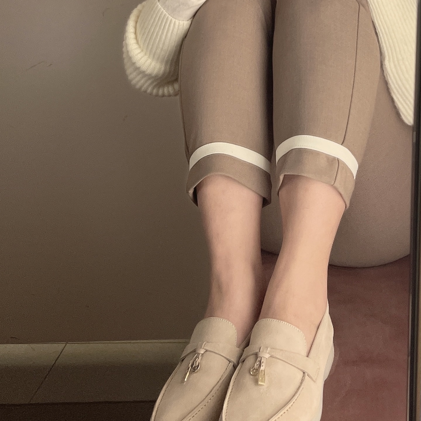 Jordan 1 Mid Triple White, Balenciaga Triple S White 2018 착용 스타일 - 3