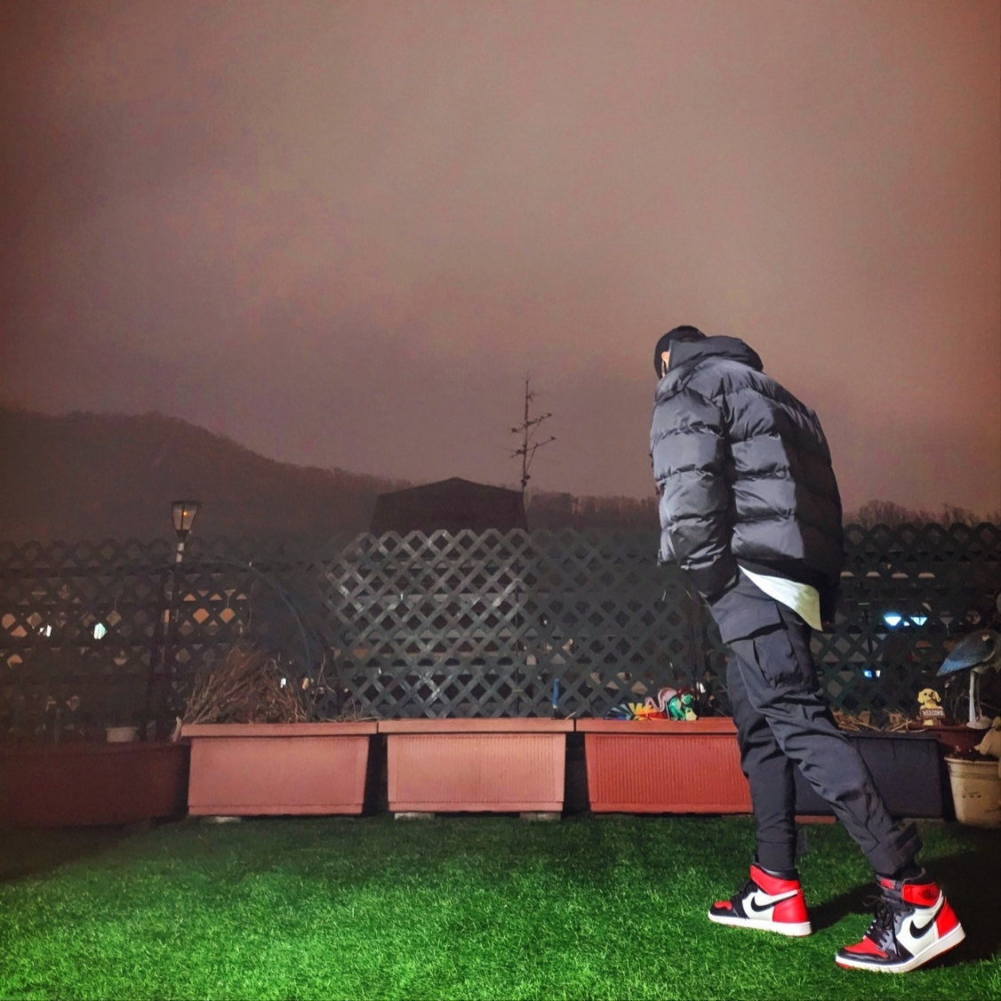 Jordan 1 Retro High OG Bred Toe 착용 스타일 - 2