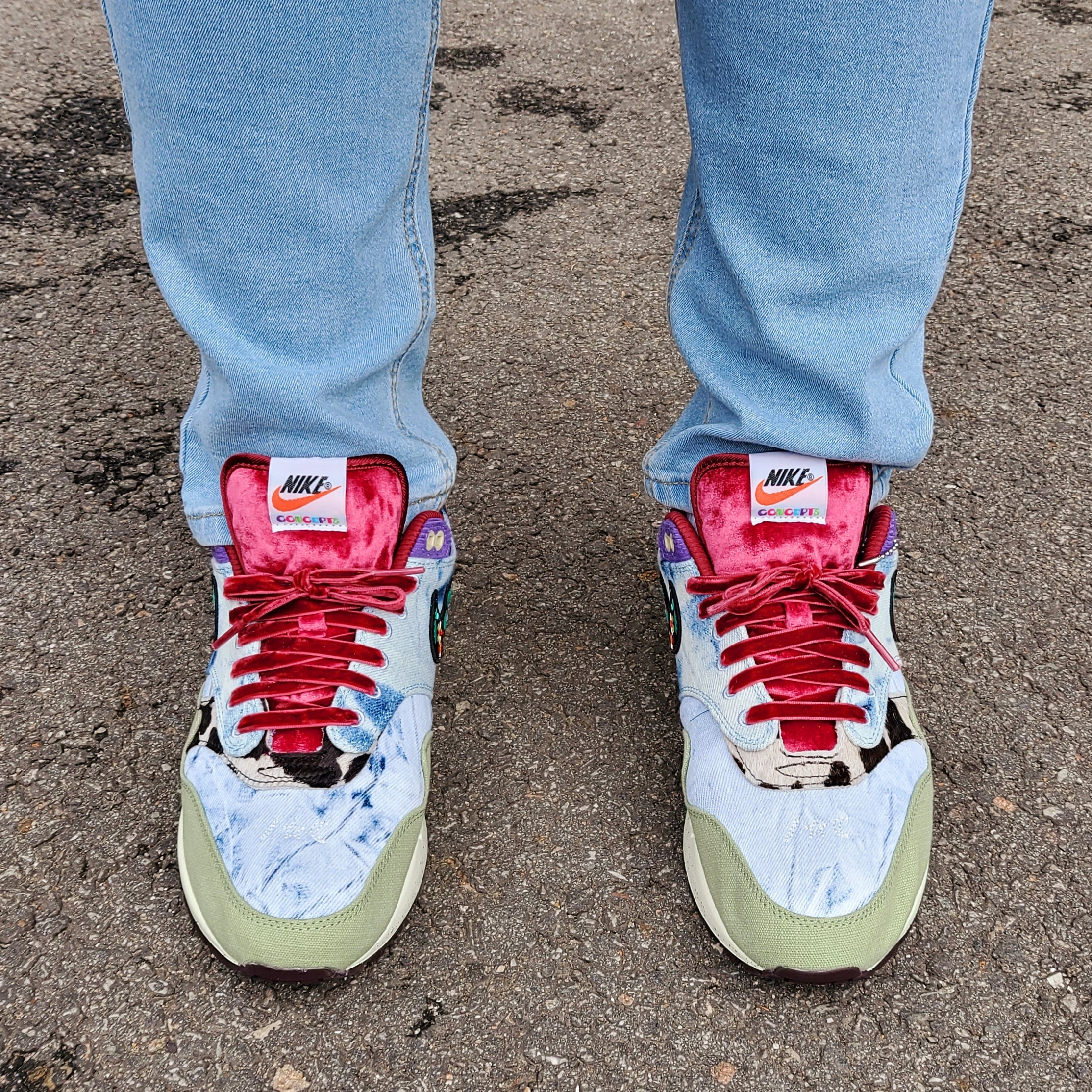 Nike x Concepts Air Max 1 SP Mellow 착용 스타일 - 2