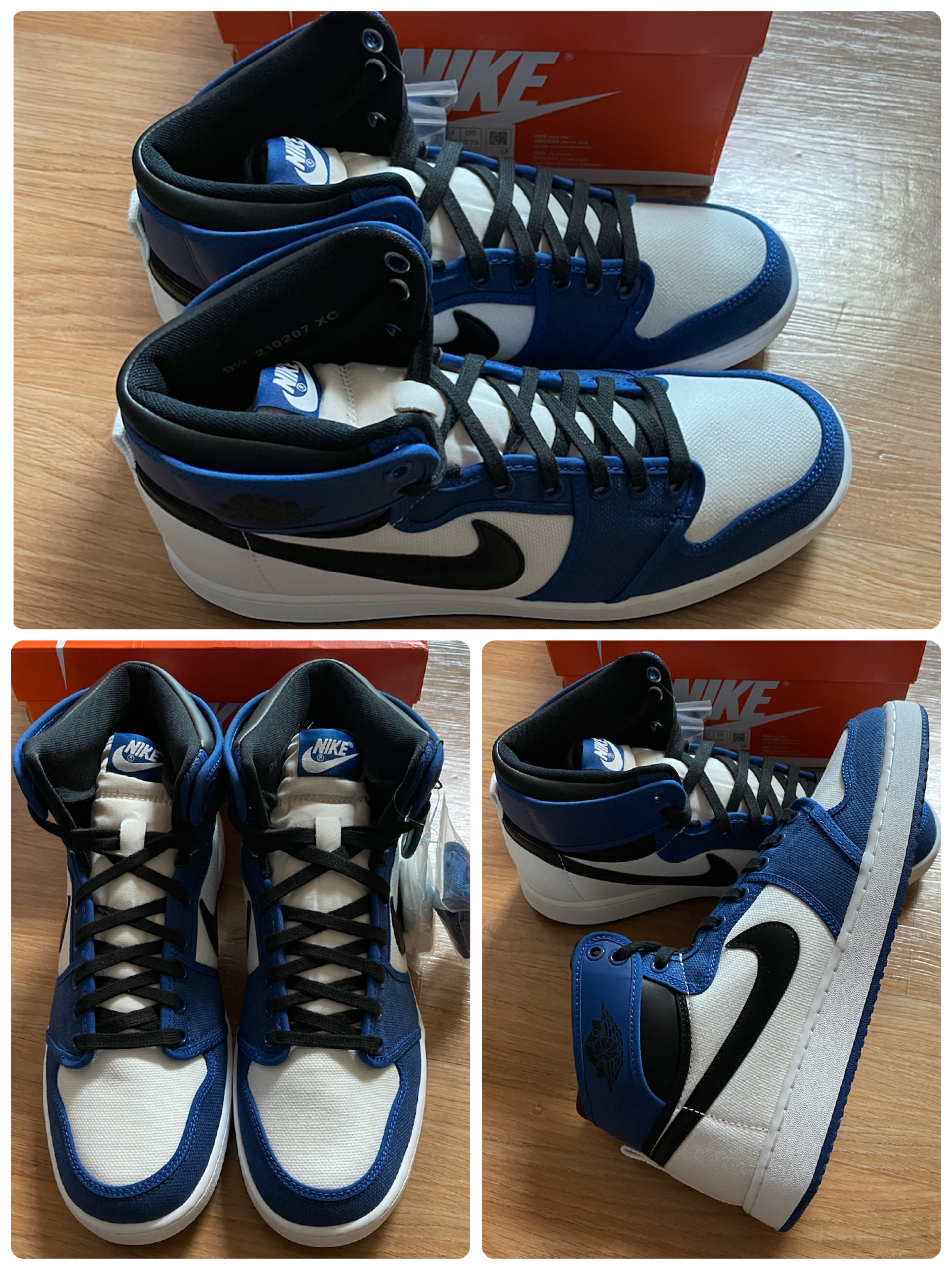 Jordan 1 KO Storm Blue 착용 스타일