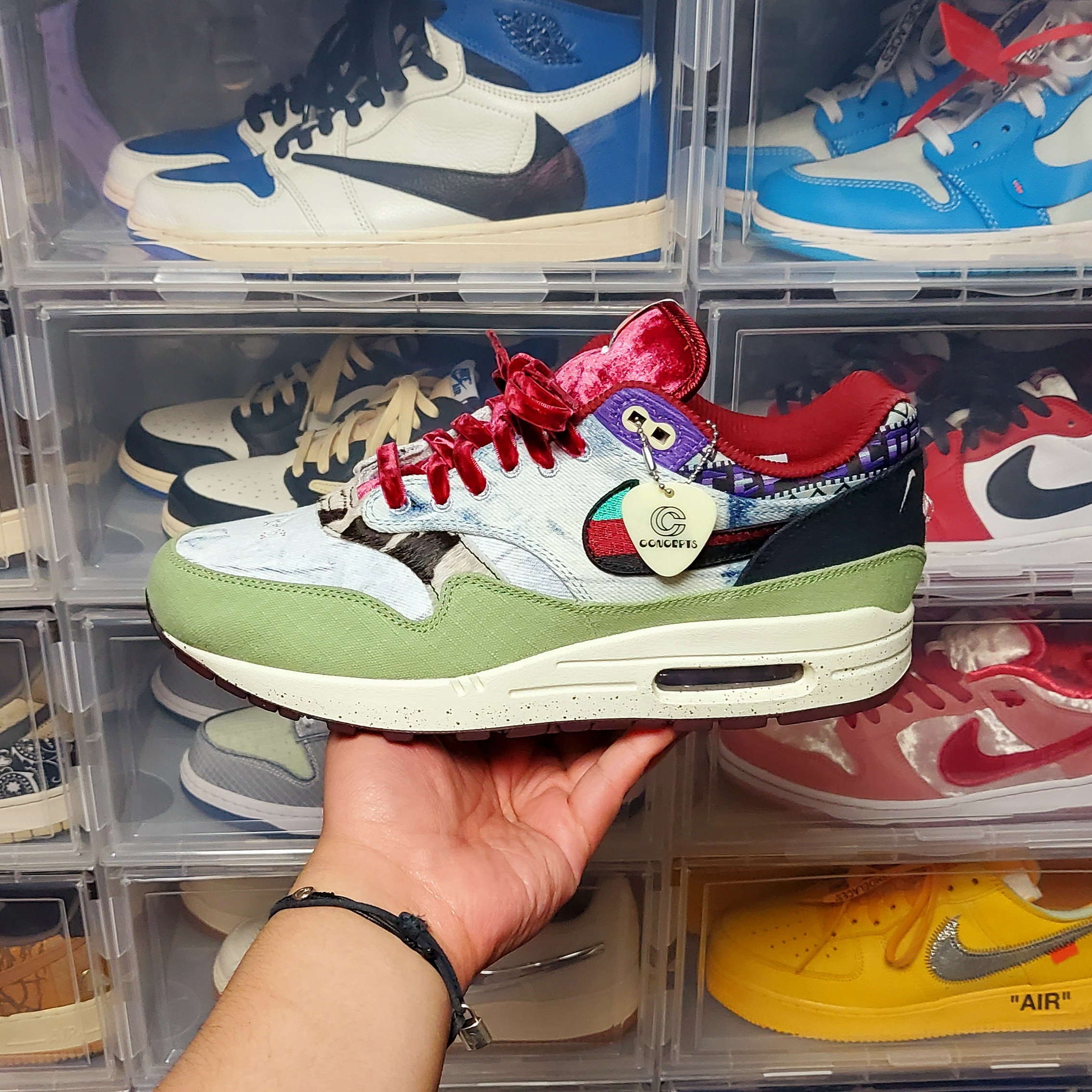 Nike x Concepts Air Max 1 SP Mellow 착용 스타일 - 2