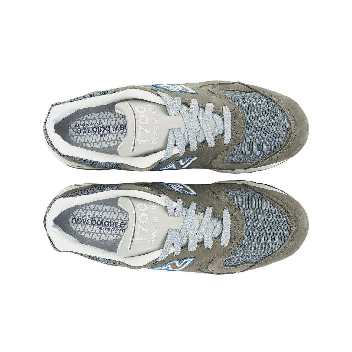 뉴발란스 1700 메이드 인 USA 브라운 스틸 블루(New Balance 1700 Made in USA Brown Steel Blue) - 3