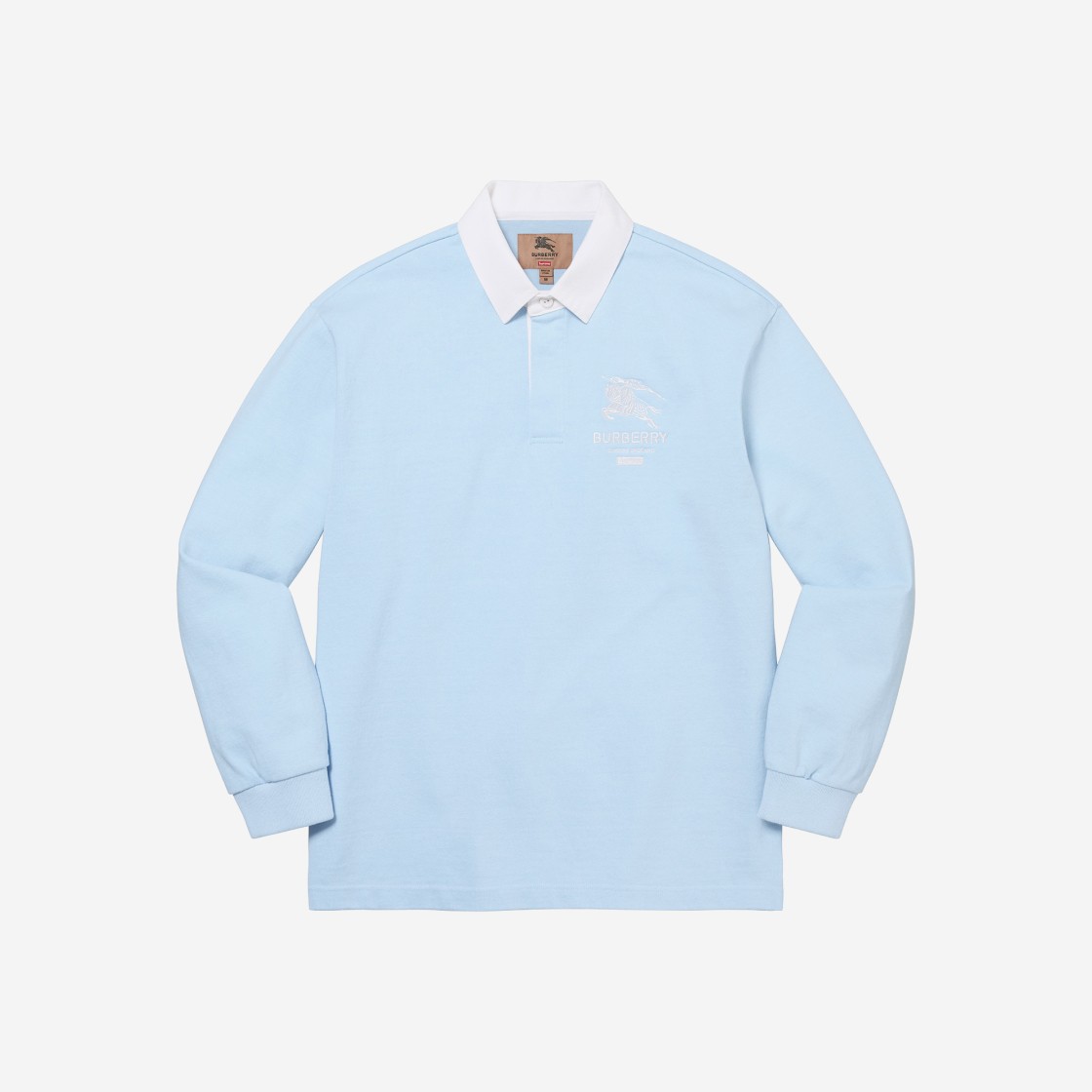 Supreme x Burberry Rugby Pale Blue - 22SS 상세 이미지 1