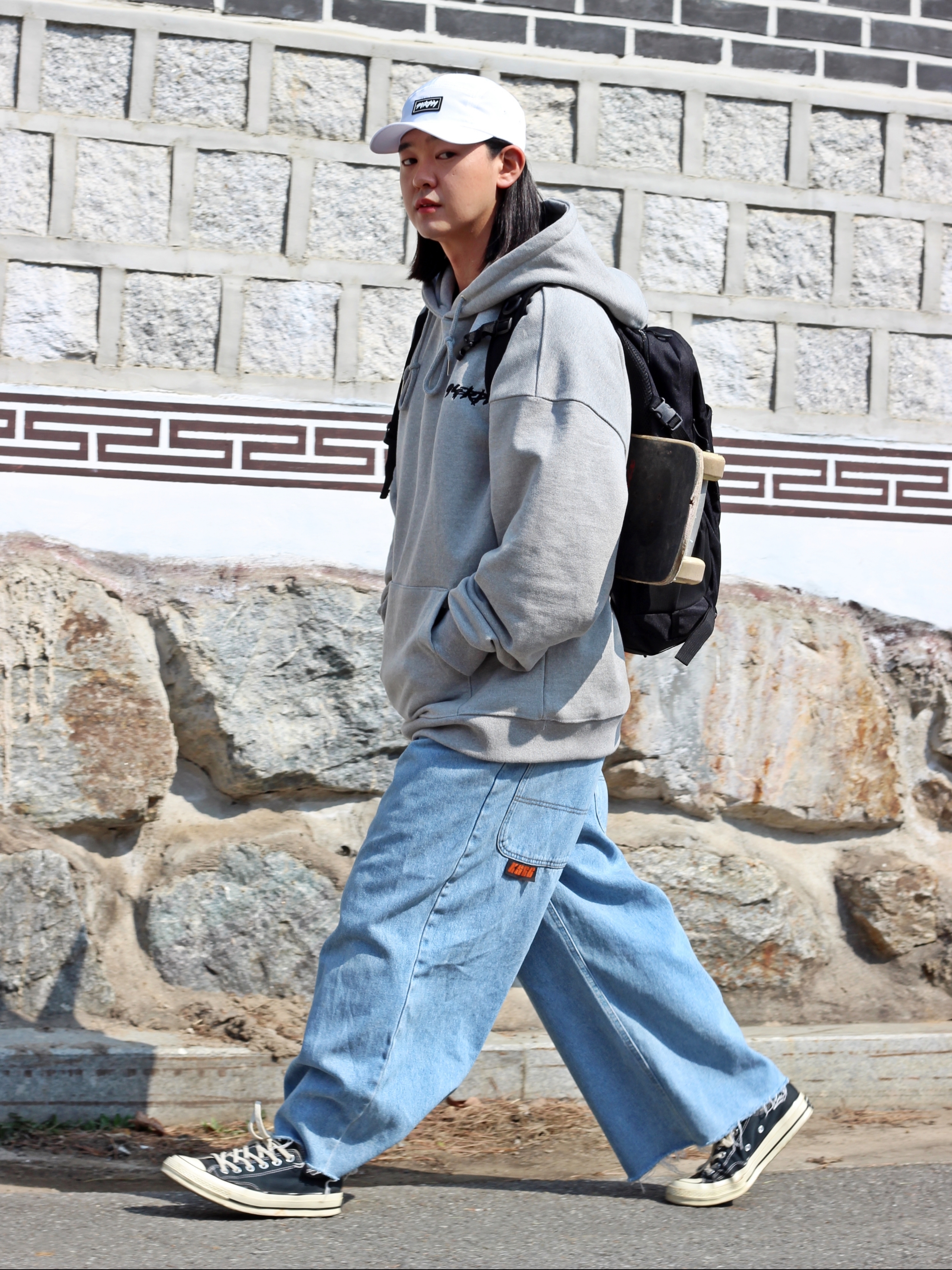 Converse Chuck 70 Ox Black - Standard 착용 스타일 - 3